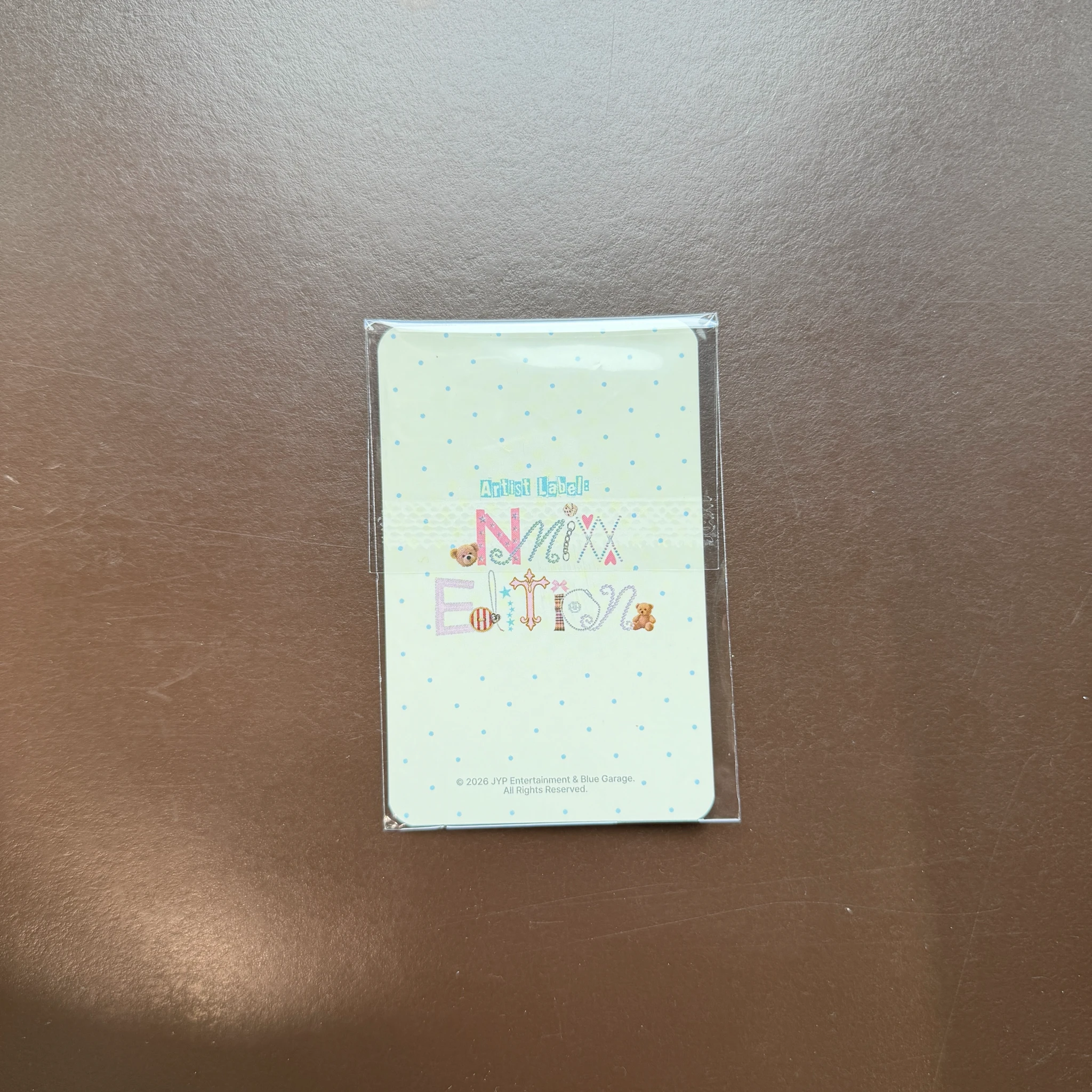 NMIXX Sullyoon NMIXX - Sullyoon - Artist Label: NMIXX Edition Other merch photocard listing photo 2