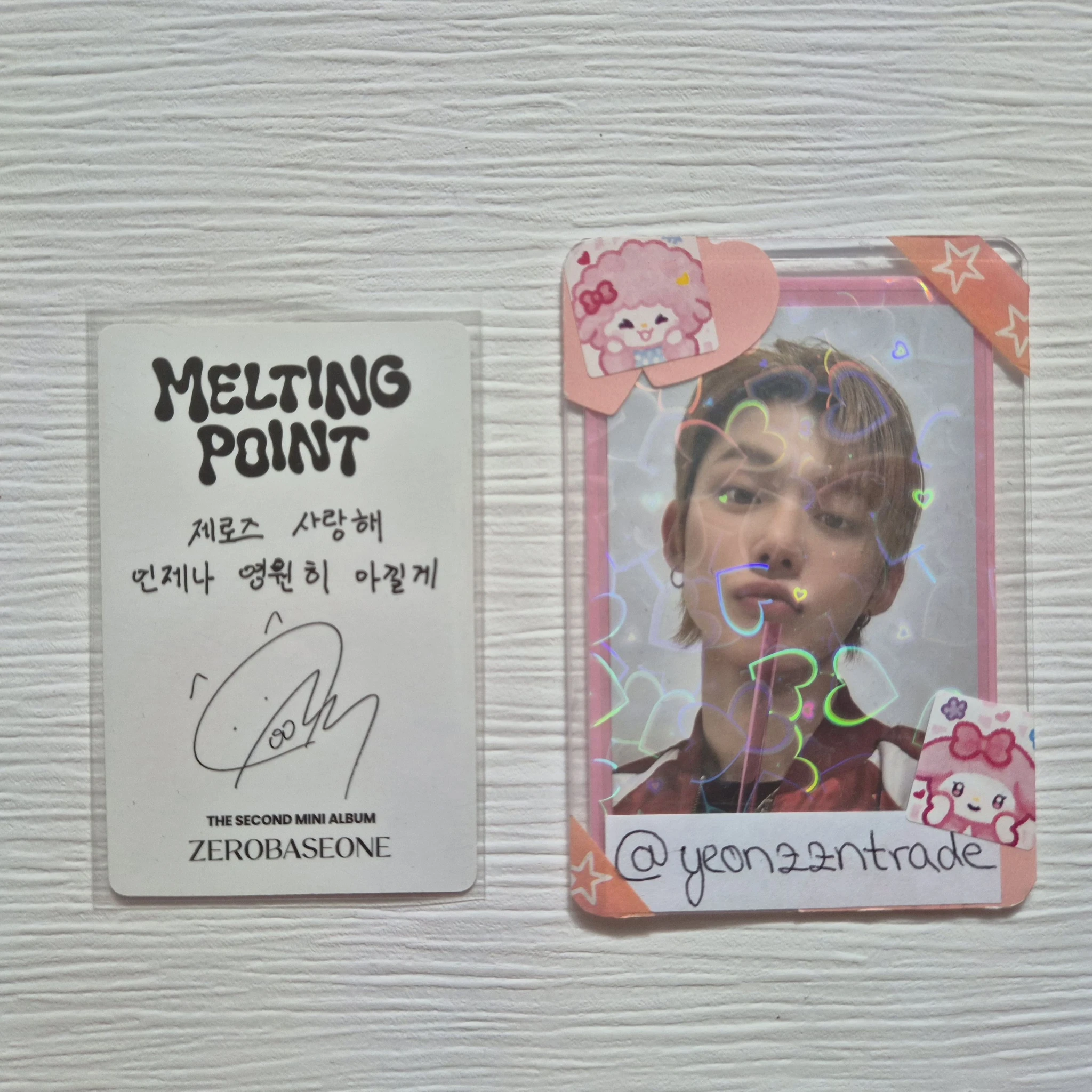 ZEROBASEONE Gunwook ZEROBASEONE - Gunwook - Melting Point Album listing photo 2