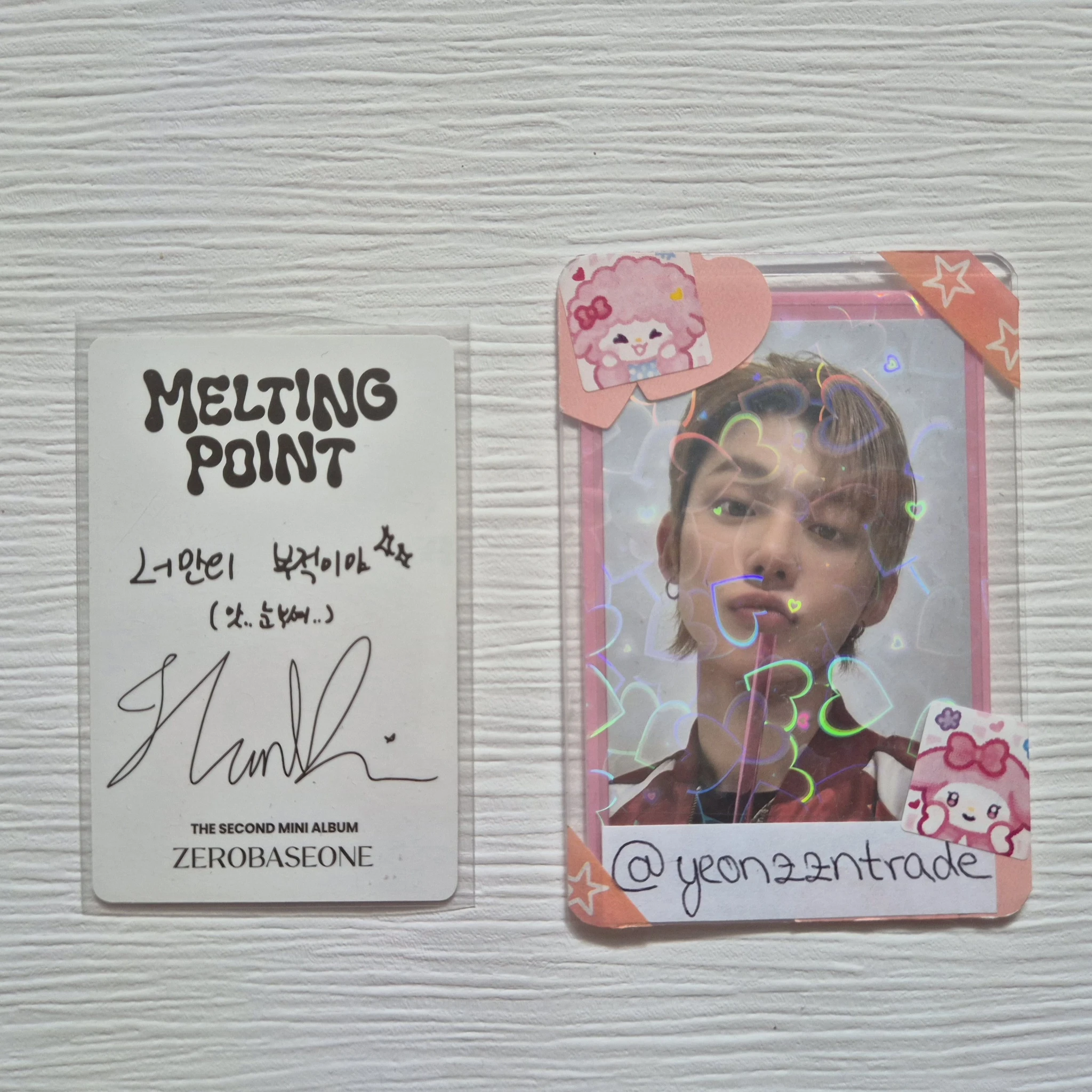 ZEROBASEONE Hanbin ZEROBASEONE - Hanbin - Melting Point Album loyalty listing photo 2