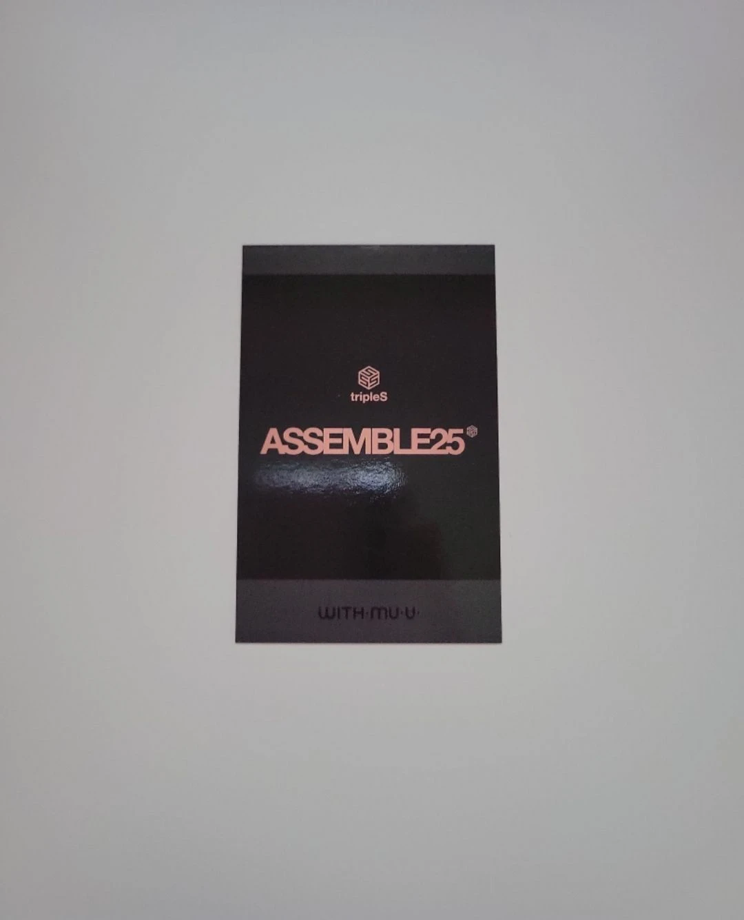 tripleS Chaewon tripleS - Chaewon - Assemble25 Album withmuu video call (fancall) polaroid listing photo 2
