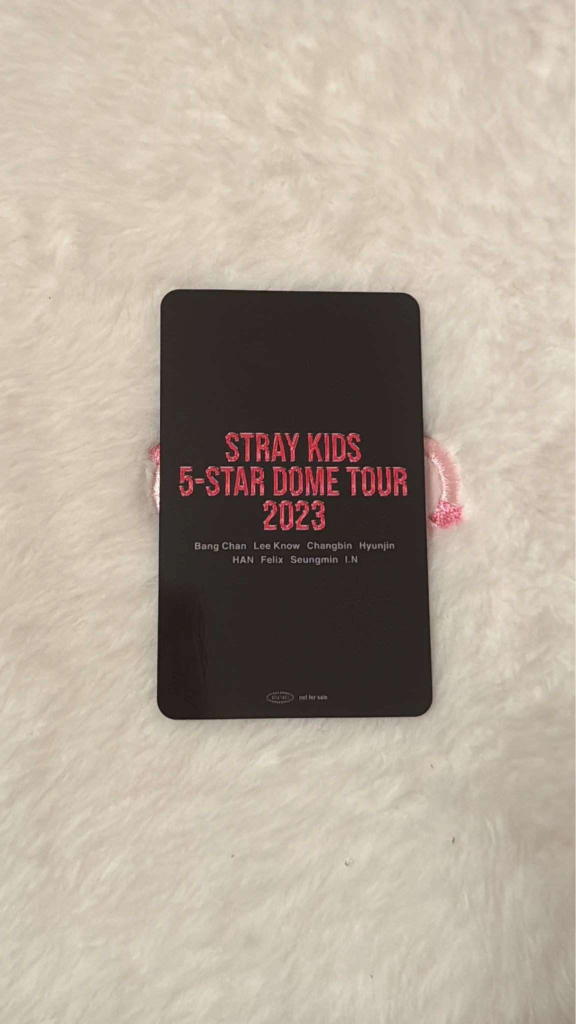 Stray Kids Felix Stray Kids - Felix - 5-Star Dome Tour 2023 Event nagoya day 2 purchase benefit venue-limited social path listing photo 2