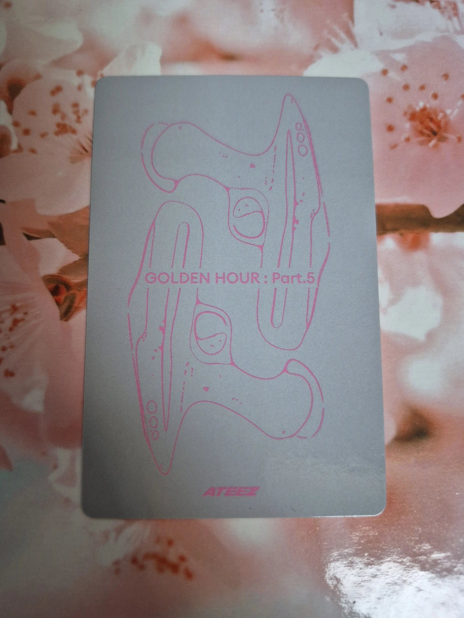 ATEEZ Hongjoong ATEEZ - Hongjoong - GOLDEN HOUR : Part.5 Album digipack version album photocard listing photo 2