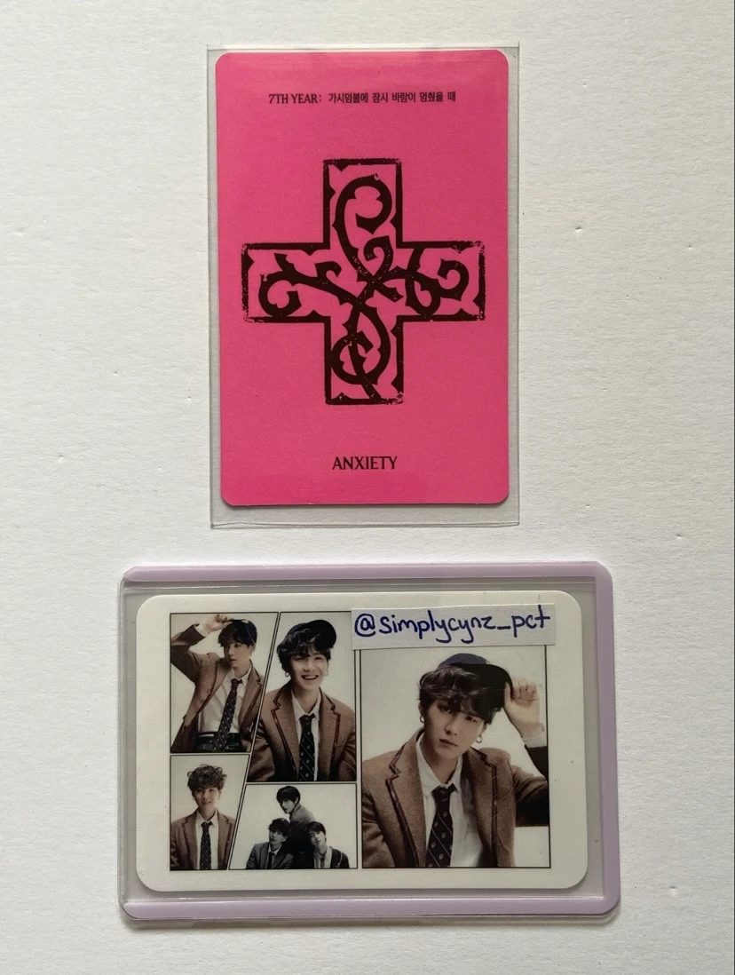 TOMORROW X TOGETHER Beomgyu TOMORROW X TOGETHER - 7TH YEAR: A Moment of Stillness in the Thorns Album album photocard anxiety version listing photo 2