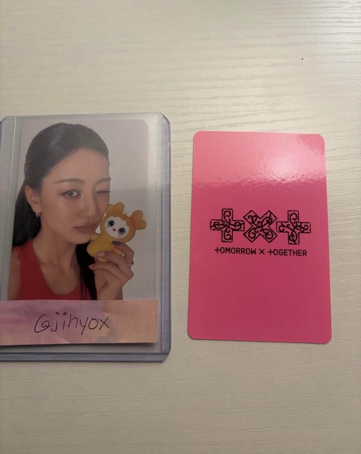 TOMORROW X TOGETHER Beomgyu TOMORROW X TOGETHER - Beomgyu - 7TH YEAR: A Moment of Stillness in the Thorns Album target version album photocard listing photo 2