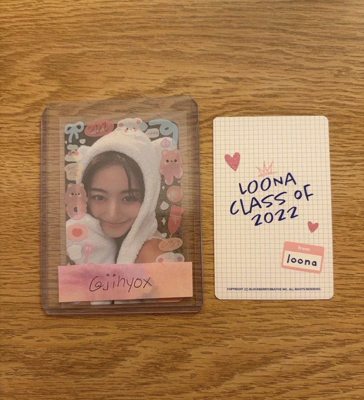 LOONA ViVi LOONA - ViVi - 2022 Season's Greetings Other season's greetings photocard set listing photo 2