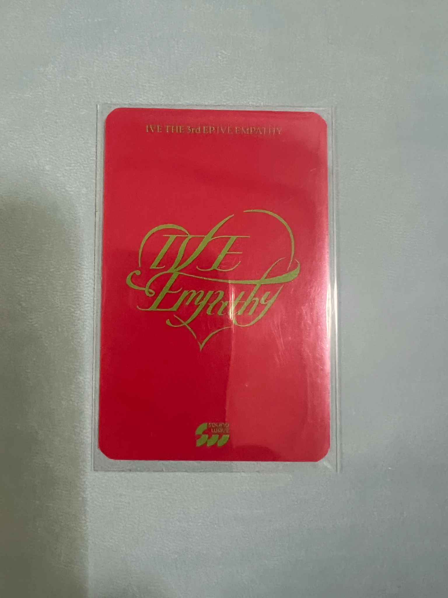 IVE Wonyoung IVE - Wonyoung - IVE EMPATHY Album soundwave lucky draw round 3 listing photo 2