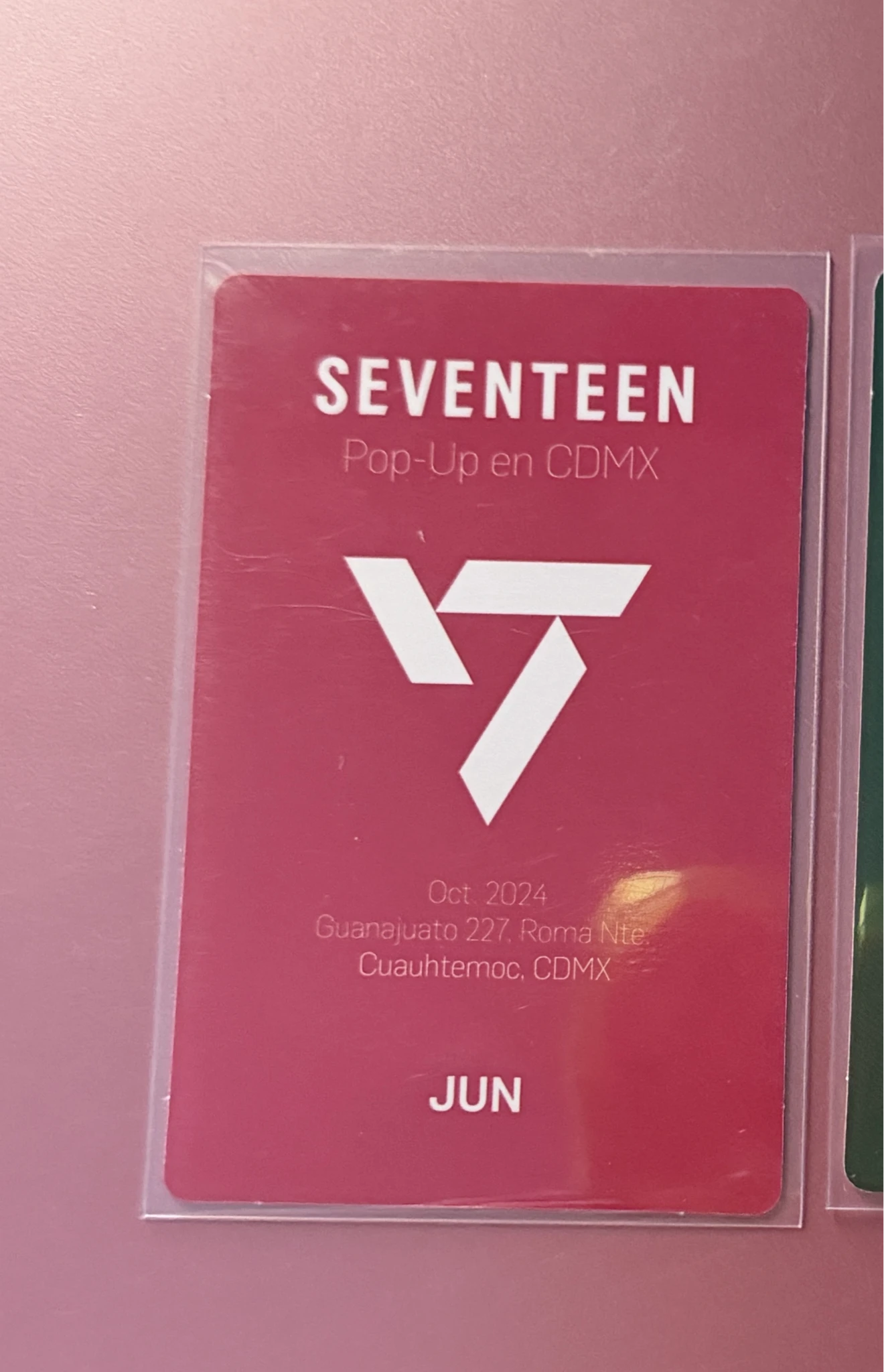 SEVENTEEN Jun SEVENTEEN - Jun - CDMX POP UPS Event cdmx pop-up exclusive purchase benefit listing photo 2