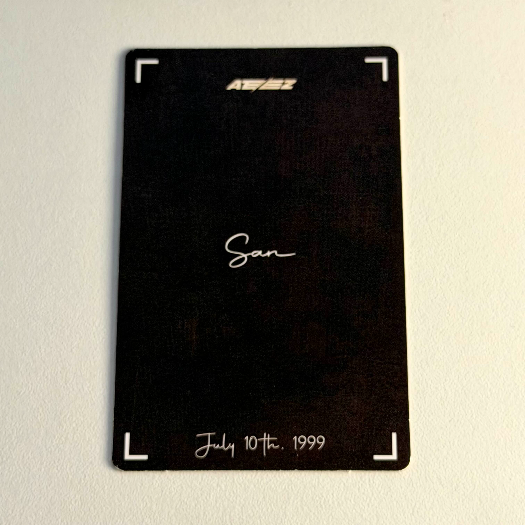 ATEEZ San ATEEZ - San - SPIN OFF : FROM THE WITNESS Album hello82 US exclusive pop-up store listing photo 2