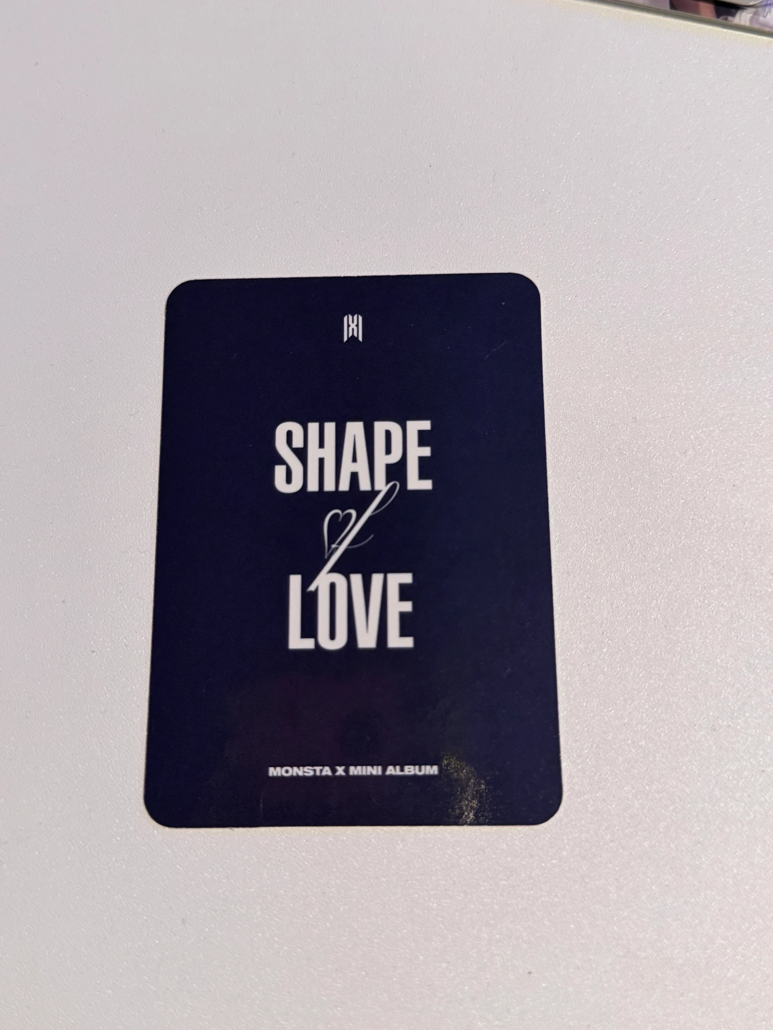 MONSTA X Hyungwon MONSTA X - Hyungwon - Shape of Love Album jewel case version album photocard listing photo 2
