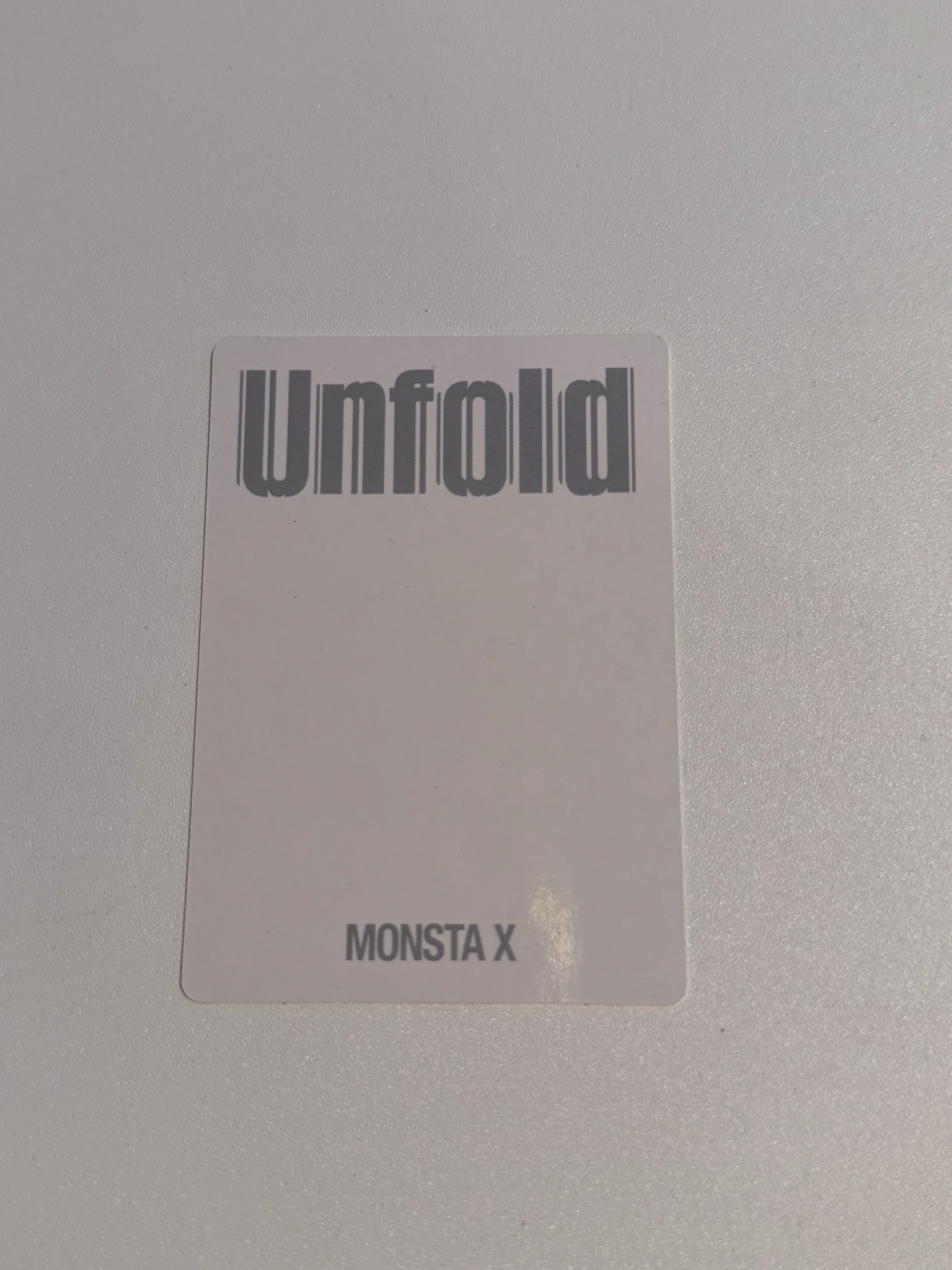 MONSTA X I.M MONSTA X - I.M - Unfold Album album photocard digipack version english album listing photo 2
