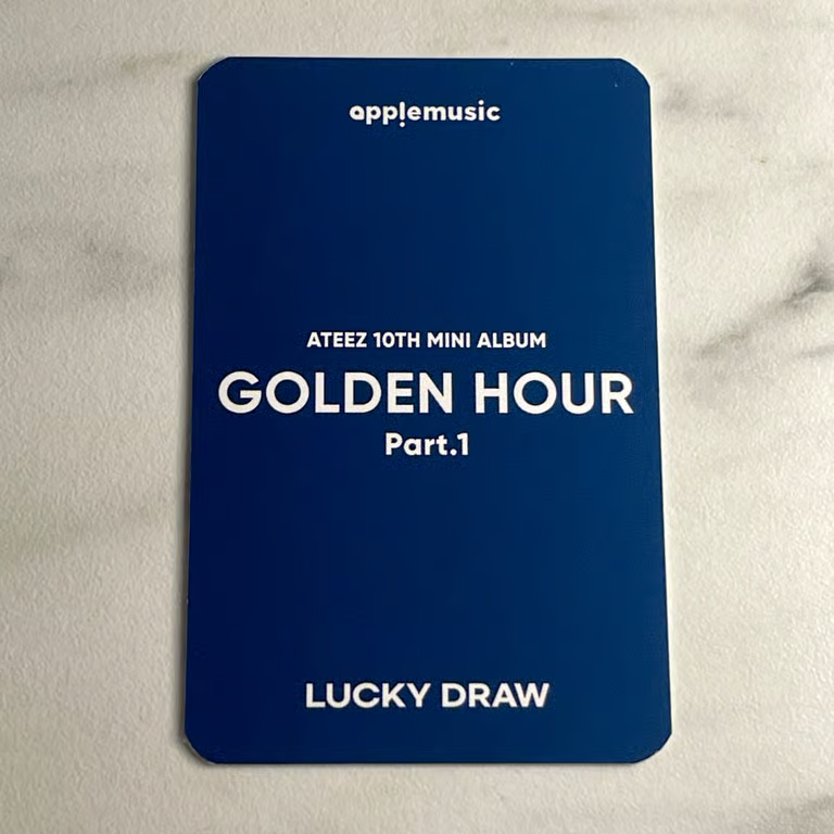 ATEEZ San ATEEZ - San - Golden Hour : Part.1 Album apple music lucky draw listing photo 2