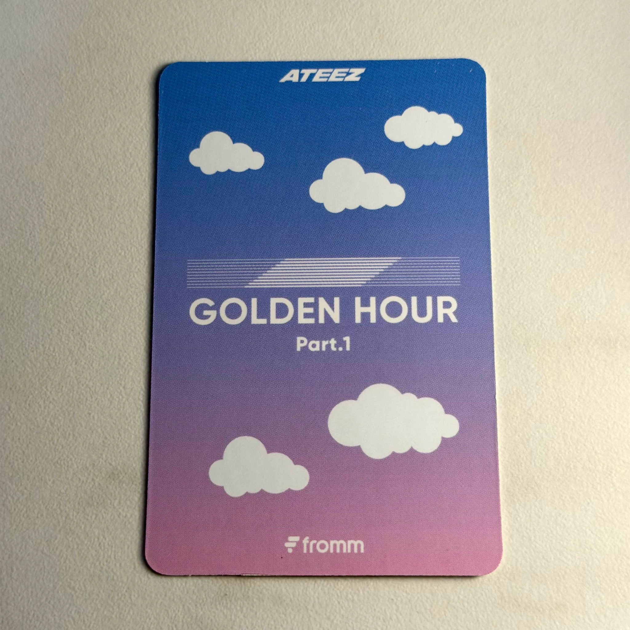 ATEEZ San ATEEZ - San - Golden Hour : Part.1 Album digipack version pre-order benefit (pob) fromm store listing photo 2