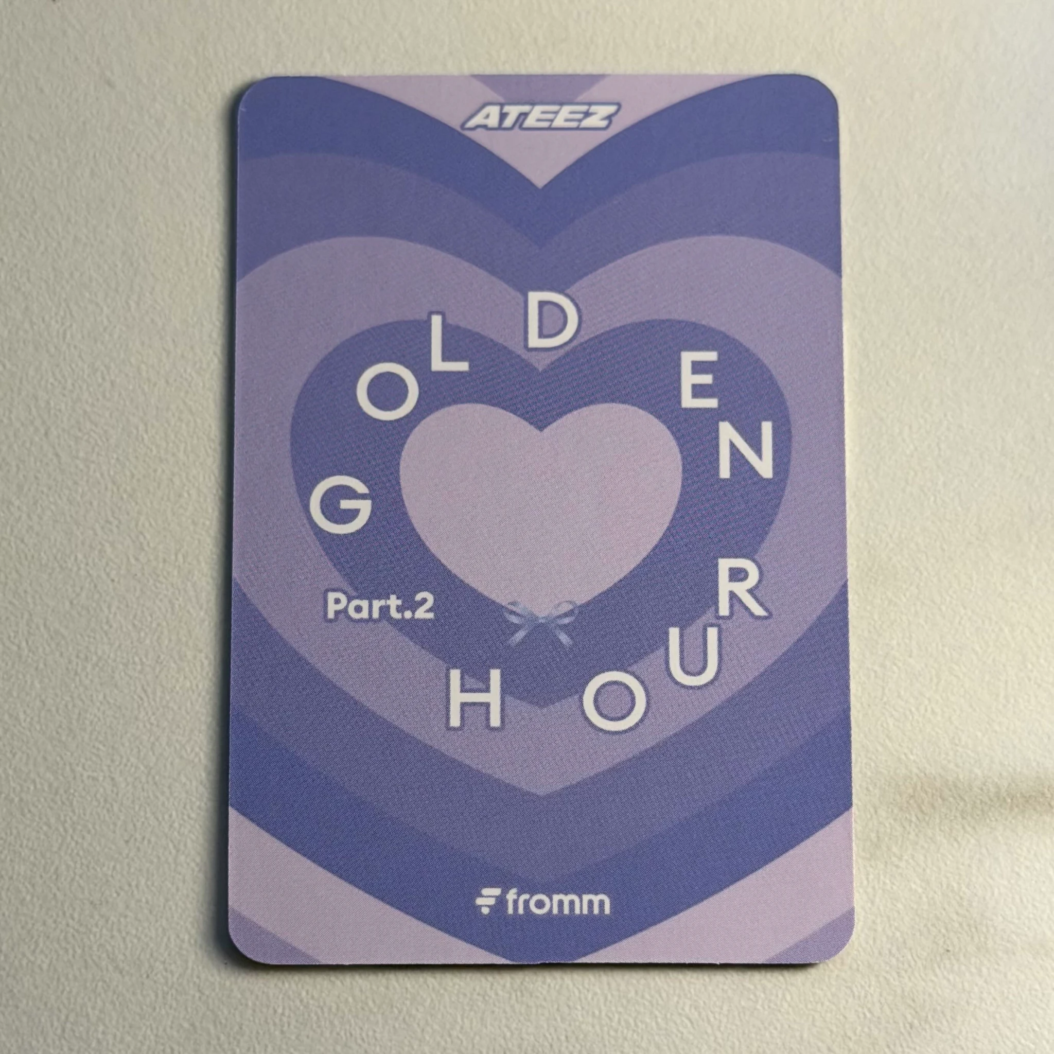 ATEEZ San ATEEZ - San - Golden Hour : Part.2 Album fromm store pob (pre-order benefit) lucky draw listing photo 2