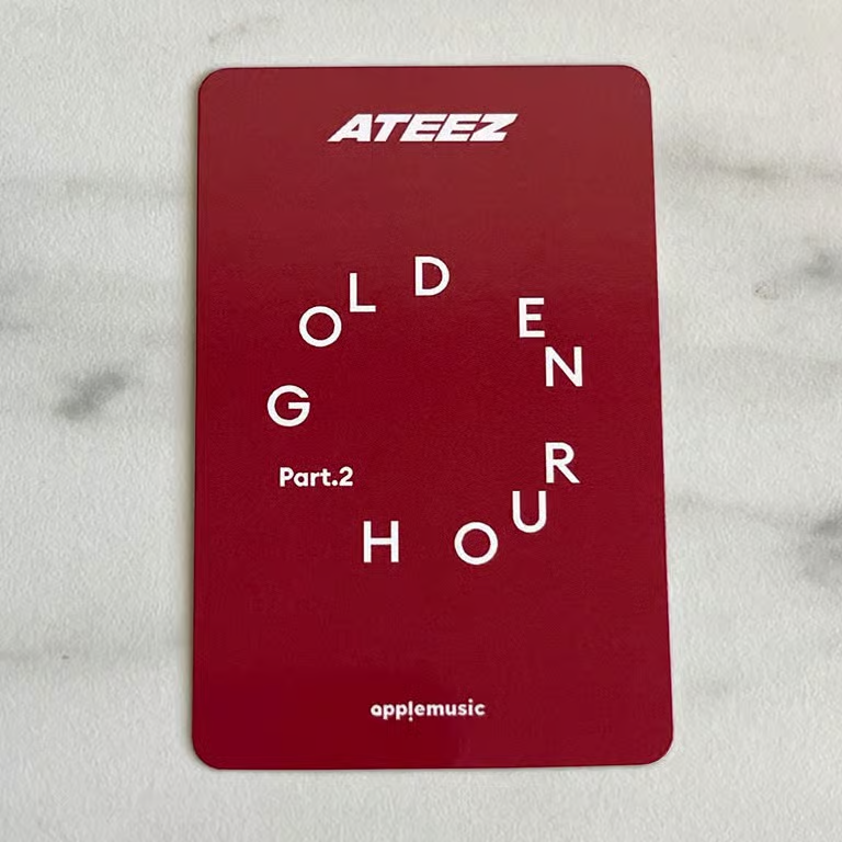 ATEEZ San ATEEZ - San - Golden Hour : Part 2 Album apple music lucky draw listing photo 2