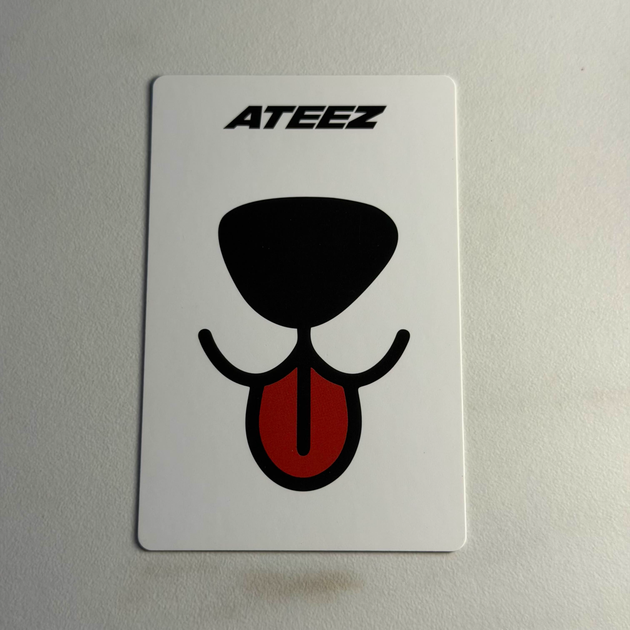 ATEEZ San ATEEZ - San - Golden Hour : Part 2 Album holographic (hologram) gold version target exclusive album photocard listing photo 2