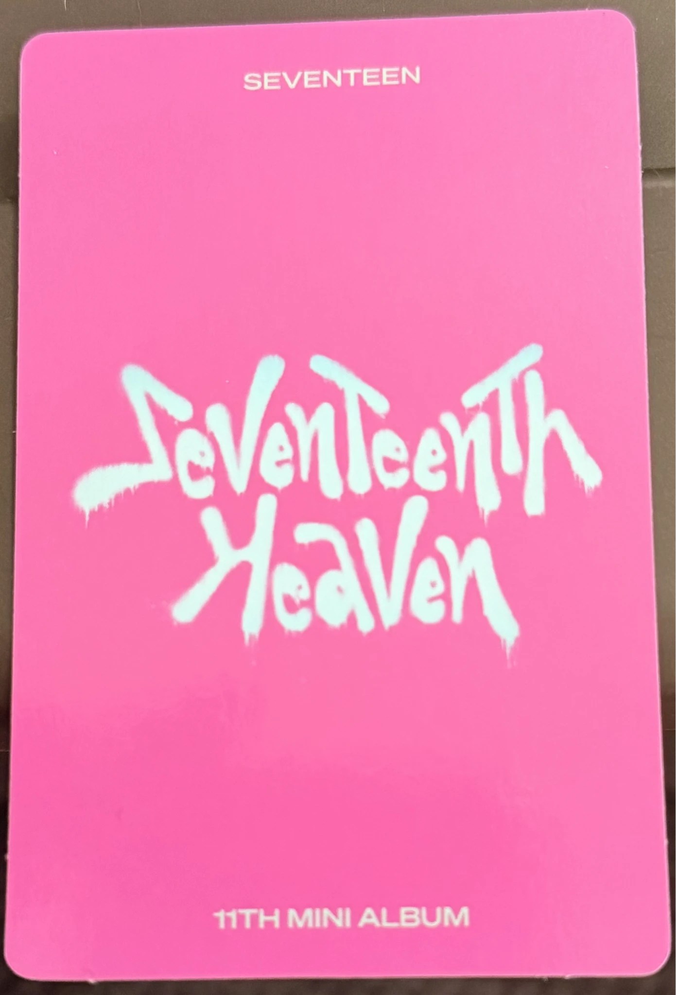 SEVENTEEN Dino SEVENTEEN - Dino - Seventeenth Heaven Album 5:26 am version listing photo 2