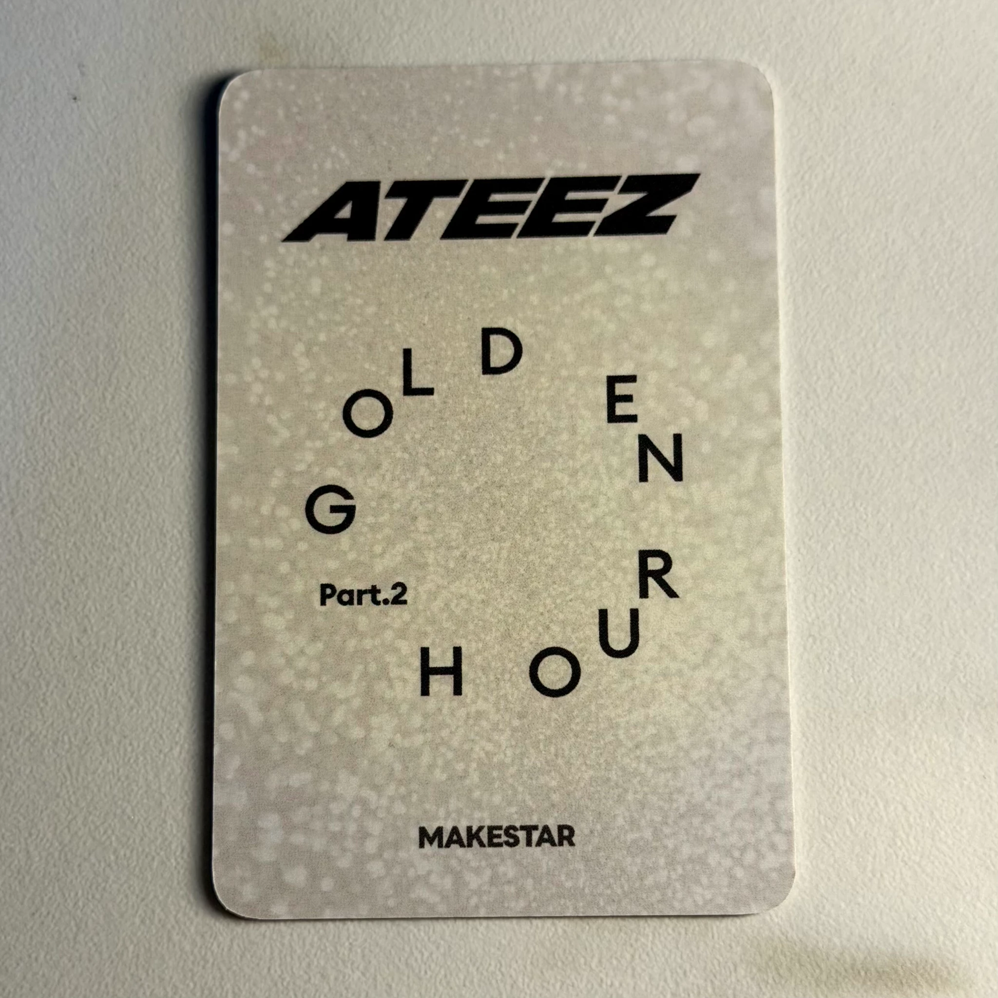 ATEEZ San ATEEZ - San - Golden Hour : Part 2 Album pre-order benefit (pob) makestar EU exclusive listing photo 2