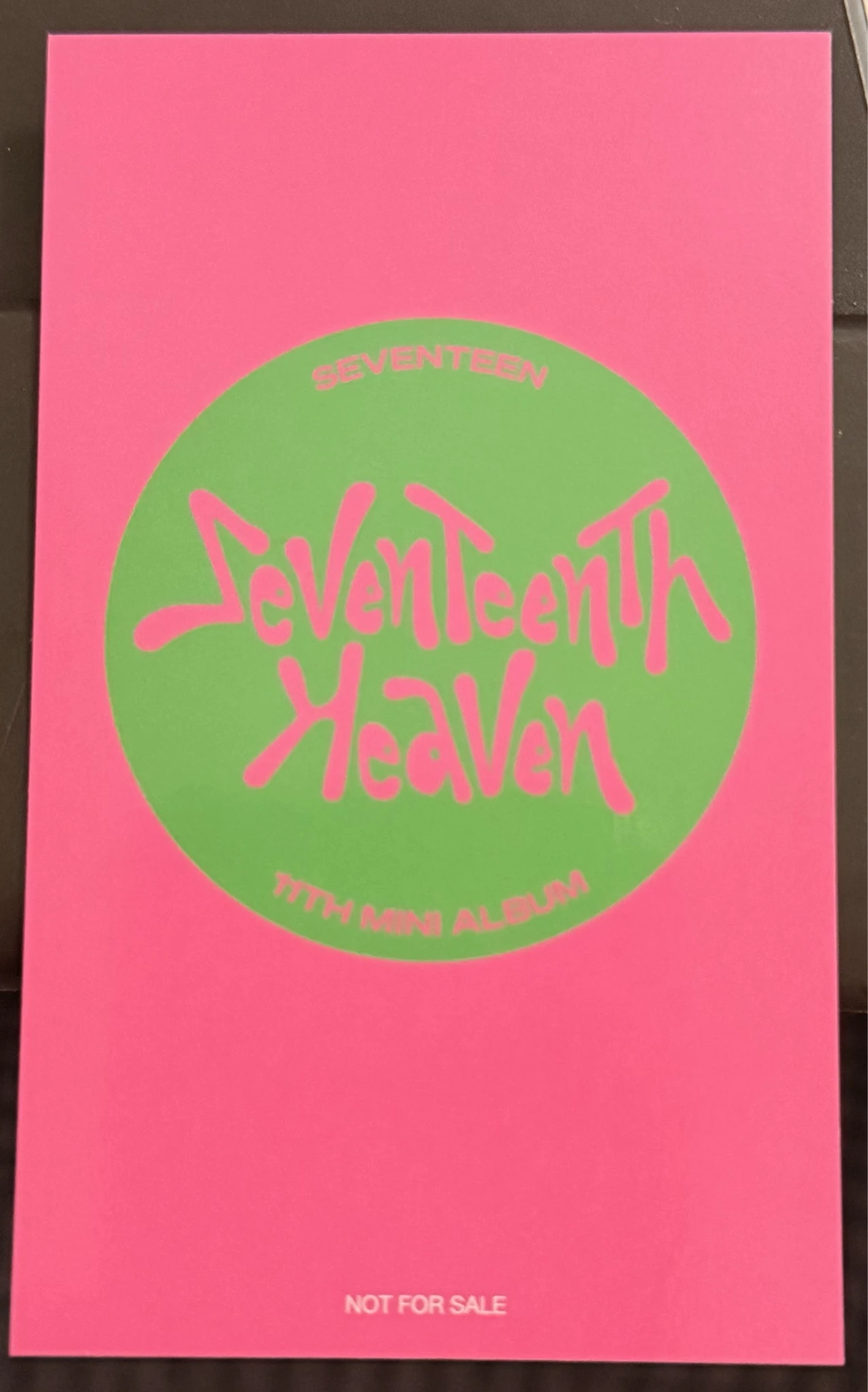 SEVENTEEN Dino SEVENTEEN - Dino - Seventeenth Heaven Album ums japan (universal music store) pob (pre-order benefit) standard version listing photo 2