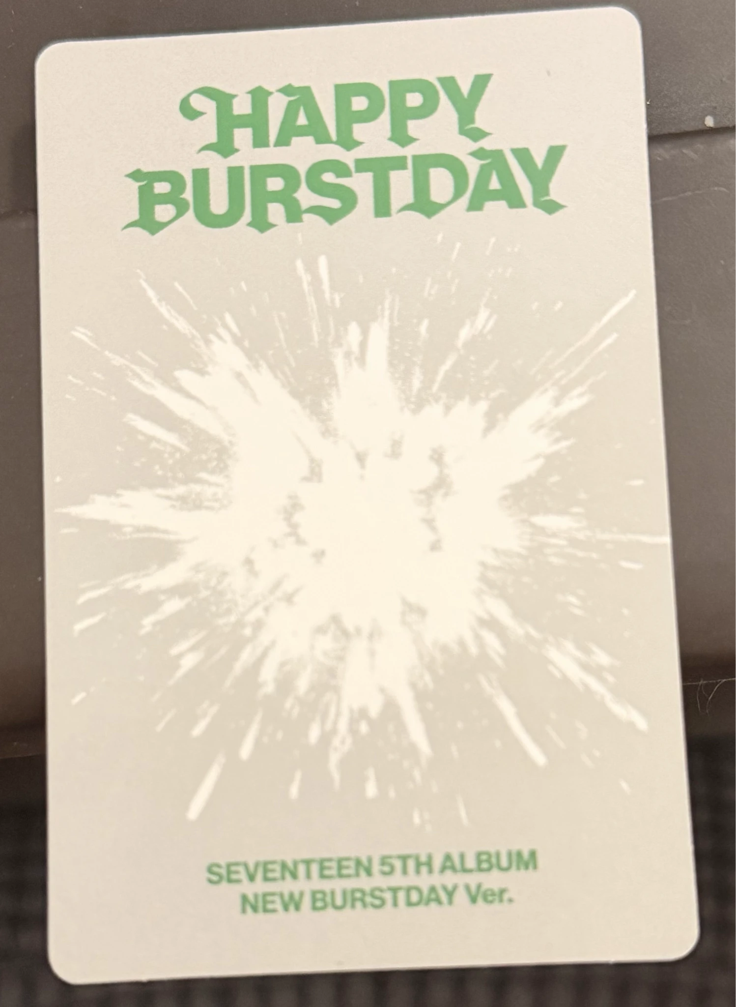 SEVENTEEN Dino SEVENTEEN - Dino - HAPPY BURSTDAY Album new burstday version listing photo 2