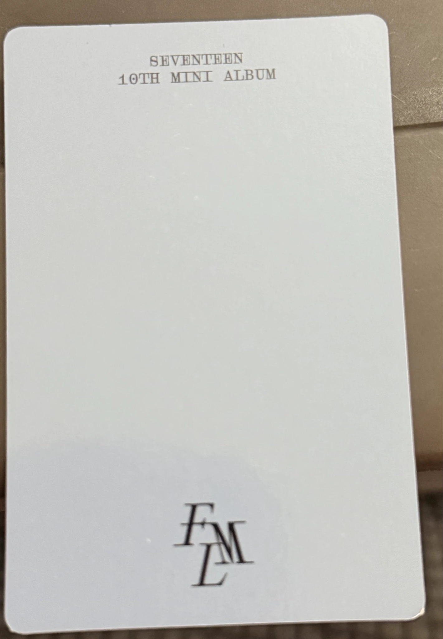 SEVENTEEN Dino SEVENTEEN - Dino - FML Album purchase benefit US exclusive standard version target exclusive listing photo 2