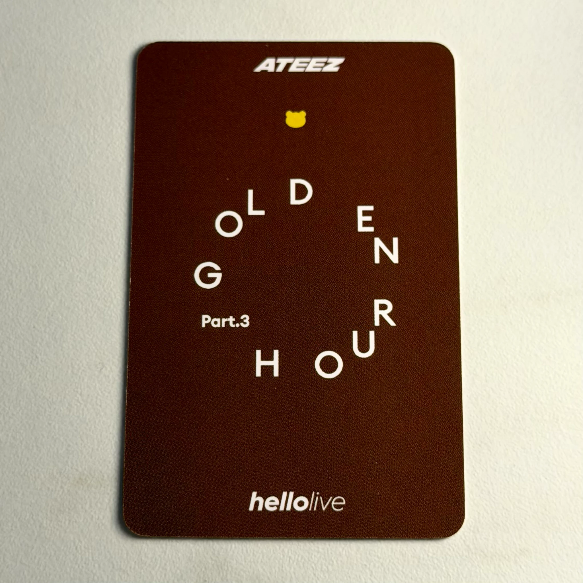 ATEEZ San ATEEZ - San - Golden Hour : Part.3 Album hellolive fansign listing photo 2