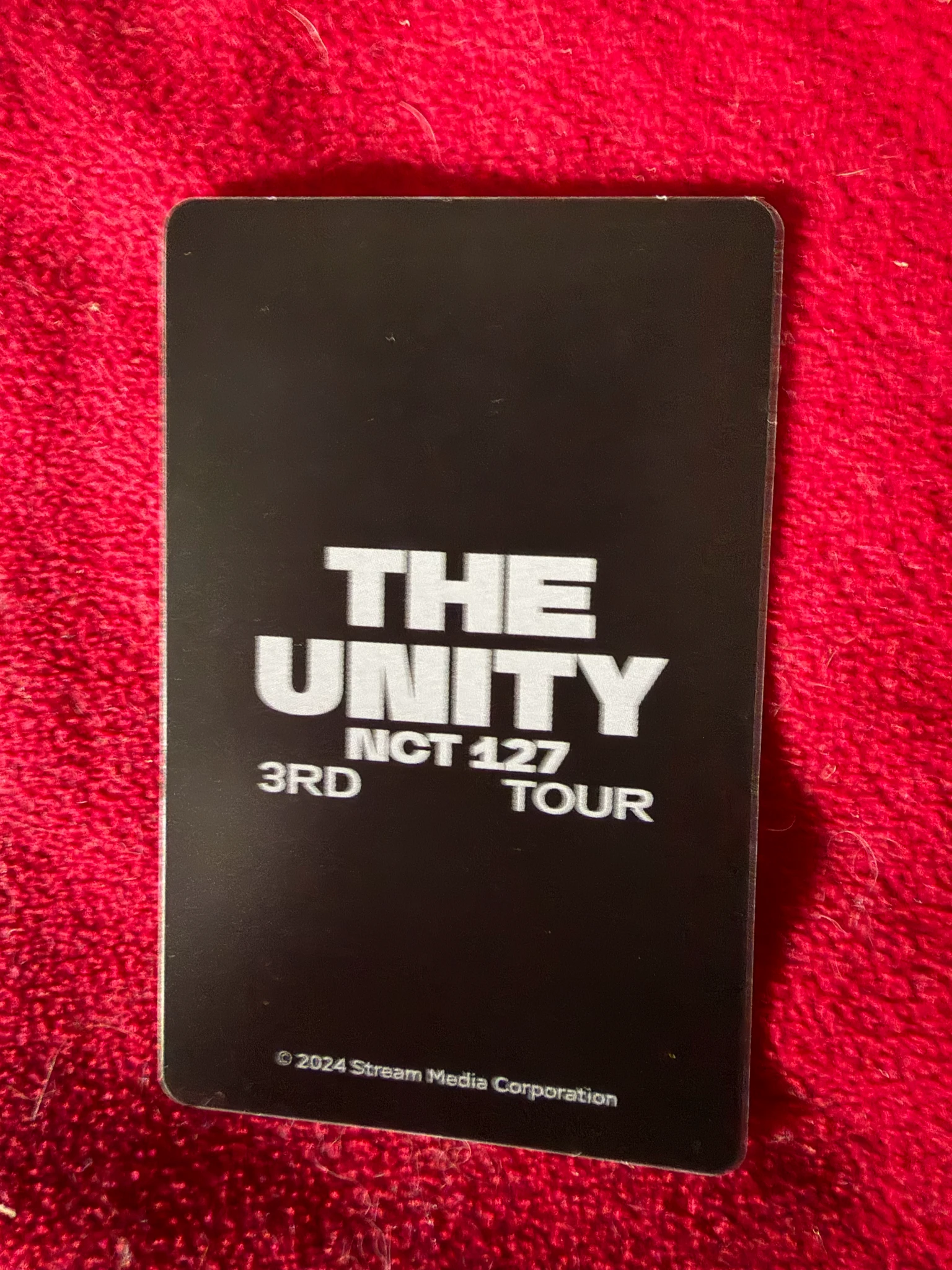 NCT 127 Jungwoo NCT 127 - Jungwoo - Neo City: The UNITY (3rd NCT127 Tour) Event merch photocard japan listing photo 2