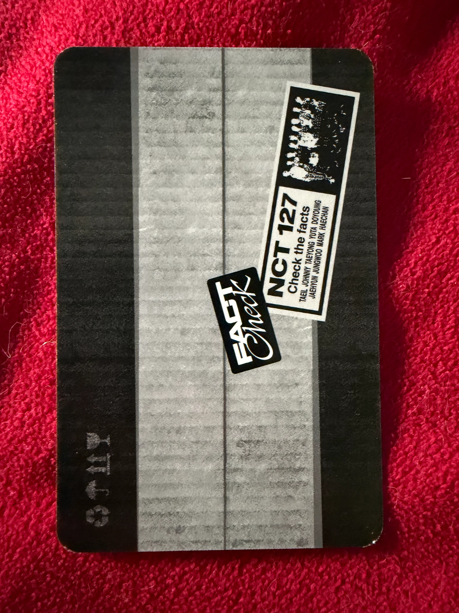 NCT 127 Jungwoo NCT 127 - Jungwoo - Fact Check Album album inclusion 'qr' version image card listing photo 2