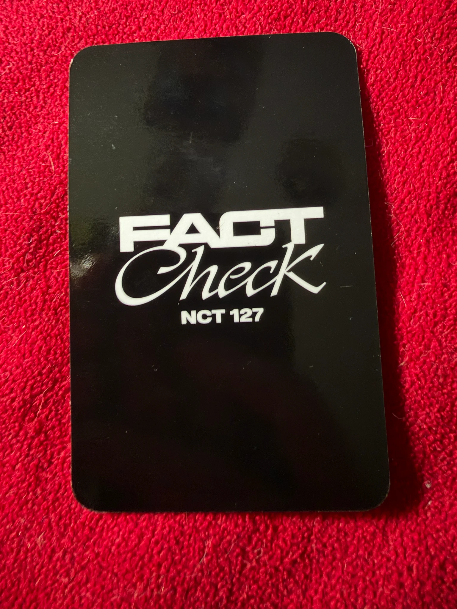 NCT 127 Jungwoo NCT 127 - Jungwoo - Fact Check Album shibuya lucky draw listing photo 2