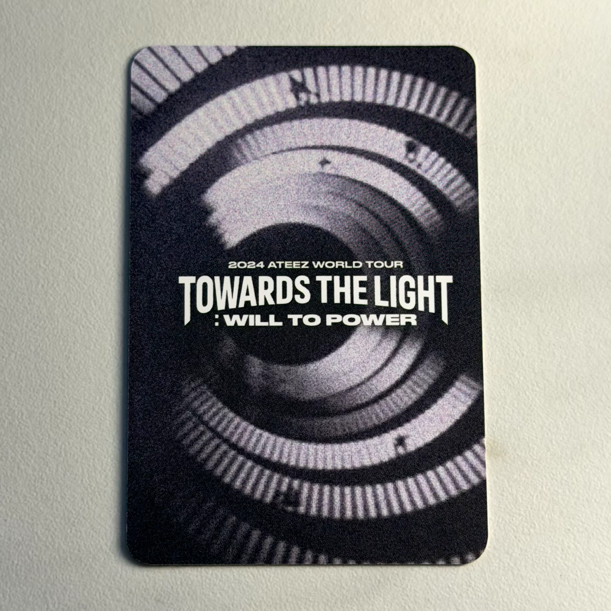 ATEEZ San ATEEZ - San - Towards The Light : Will To Power World Tour Event merch photocard listing photo 2