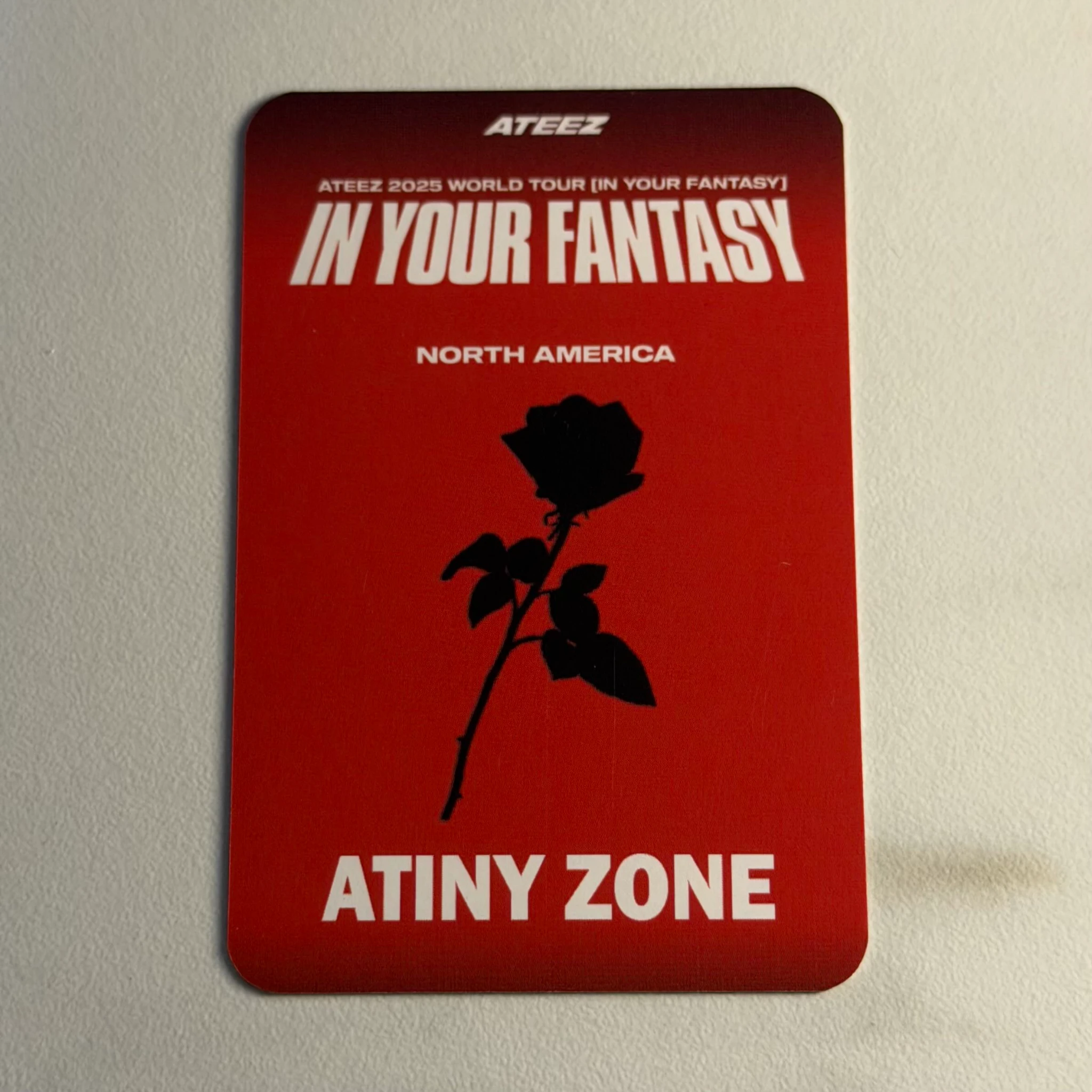 ATEEZ San ATEEZ - San - In Your Fantasy 2025 World Tour Event atiny zone listing photo 2