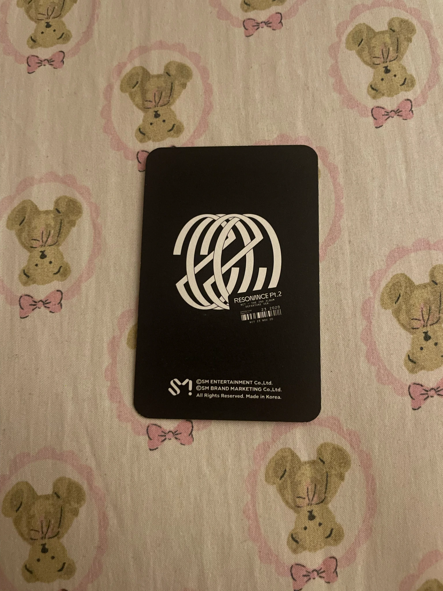 NCT Jaemin NCT - Jaemin - Resonance MD Other merch photocard listing photo 2