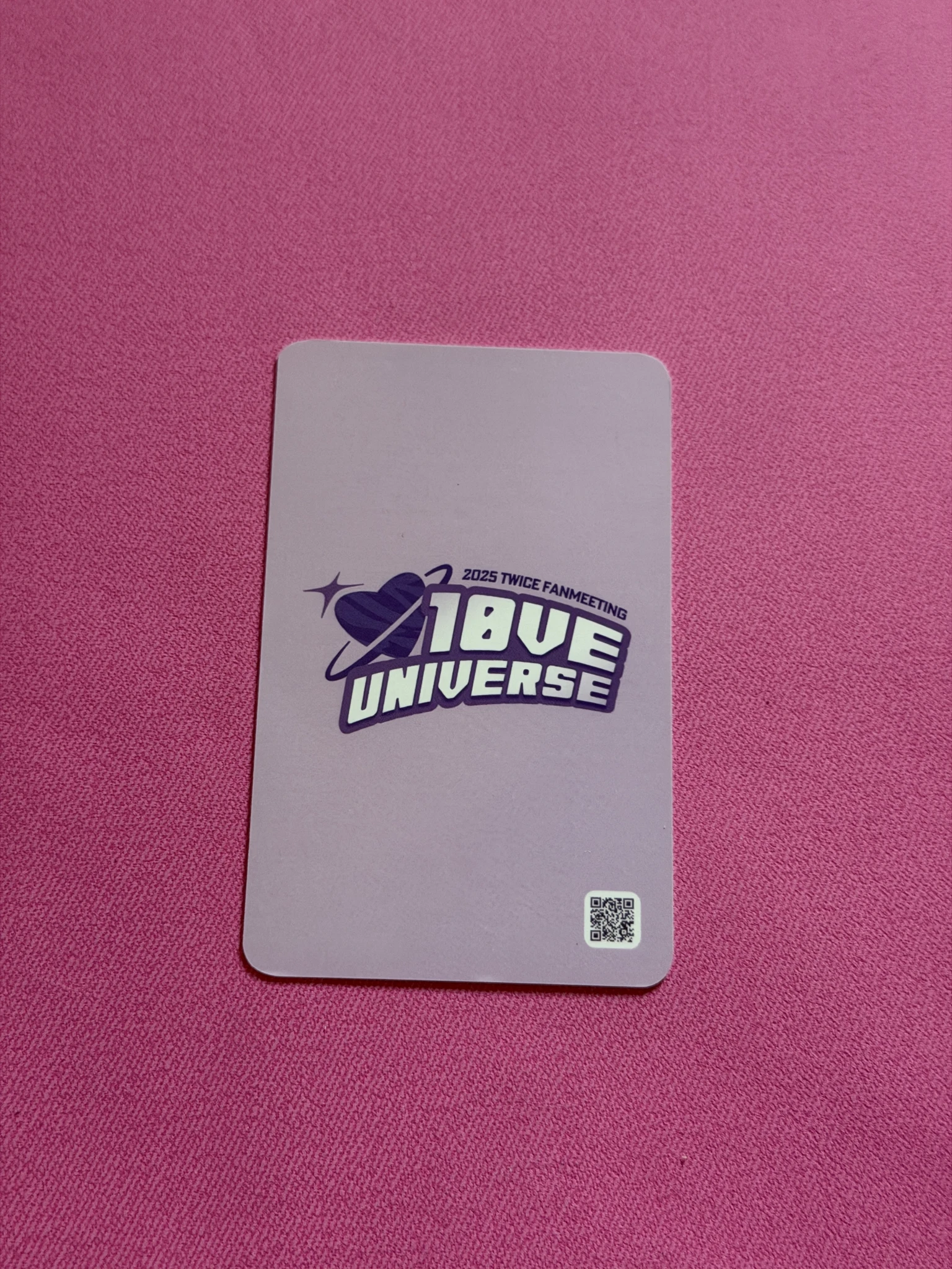 TWICE Nayeon TWICE - Nayeon - 10VE Universe (10th Anniversary) Event online real touch merch photocard purchase benefit listing photo 2