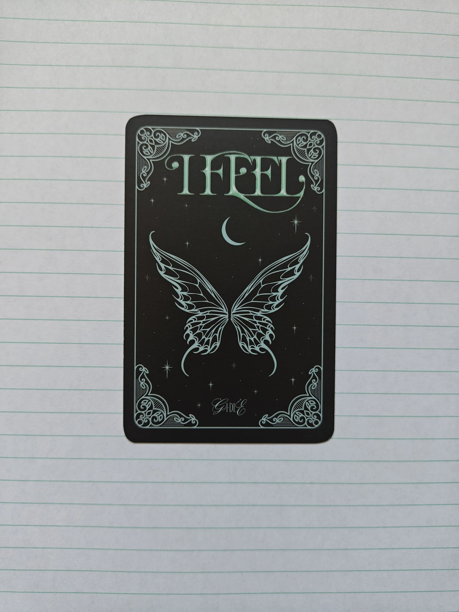 i-dle Minnie (G)I-DLE - Miyeon - I Feel Album standard version butterfly version album photocard listing photo 2