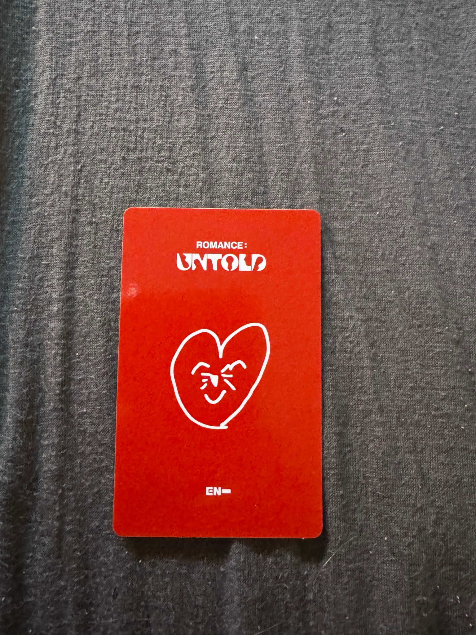 ENHYPEN Jay ENHYPEN - Jay - ROMANCE: UNTOLD Album album photocard engene ver. listing photo 2
