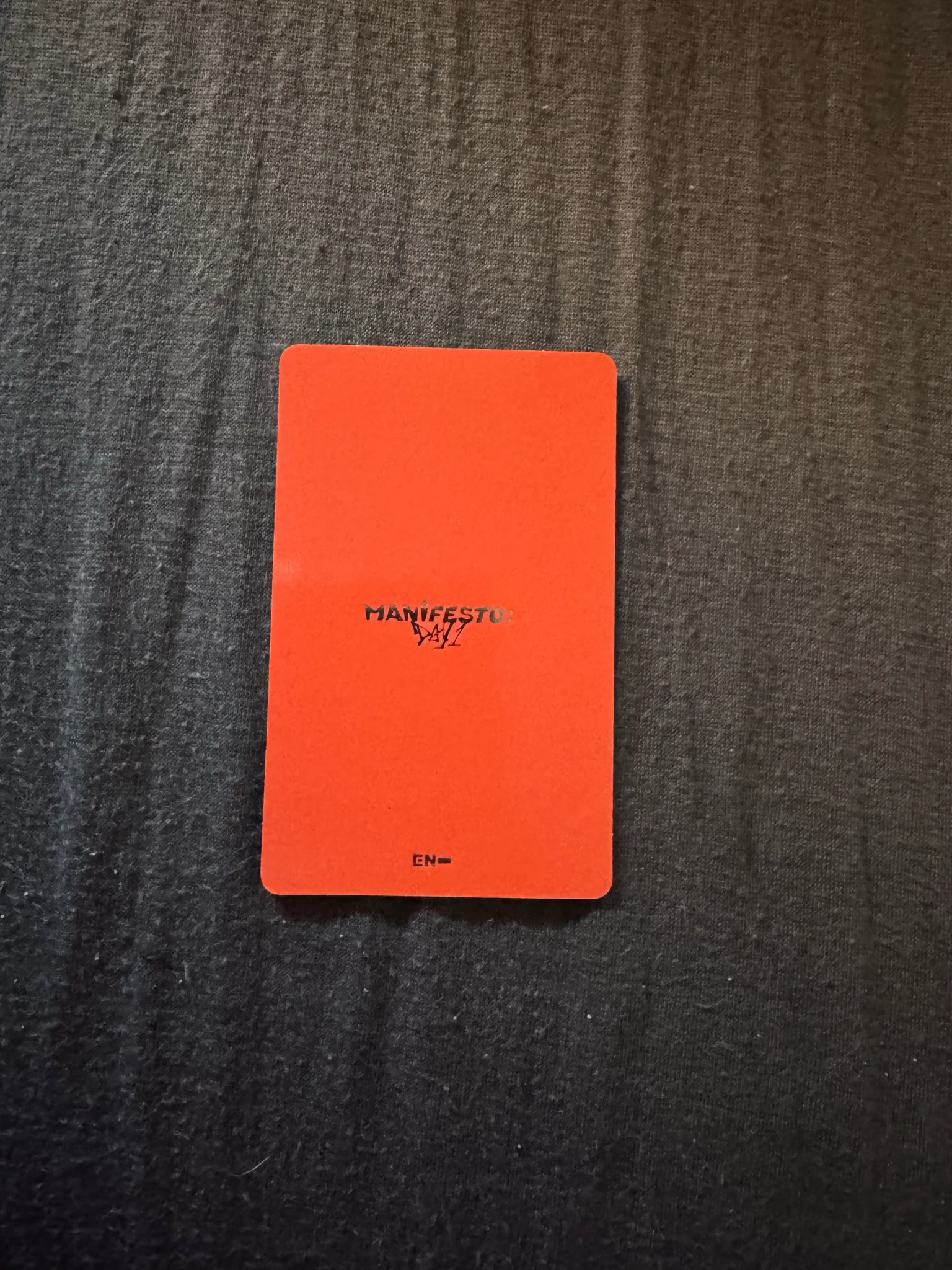 ENHYPEN Jake ENHYPEN - Jake - MANIFESTO: DAY 1 Album album photocard d ver. listing photo 2