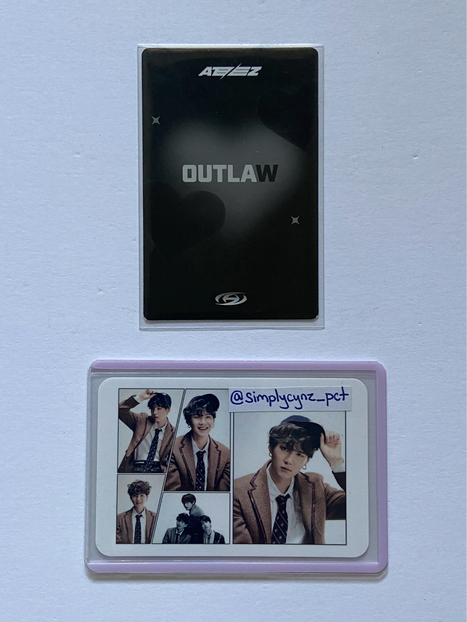 ATEEZ San ATEEZ - San - THE WORLD EP.2 : OUTLAW Album hello82 album photocard walmart exclusive W version listing photo 2