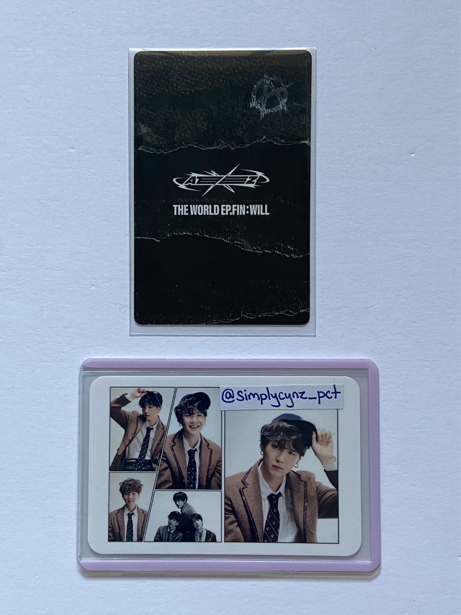 ATEEZ Yunho ATEEZ - Yunho - THE WORLD EP.FIN: WILL Album hello82 pre-order benefit (pob) listing photo 2