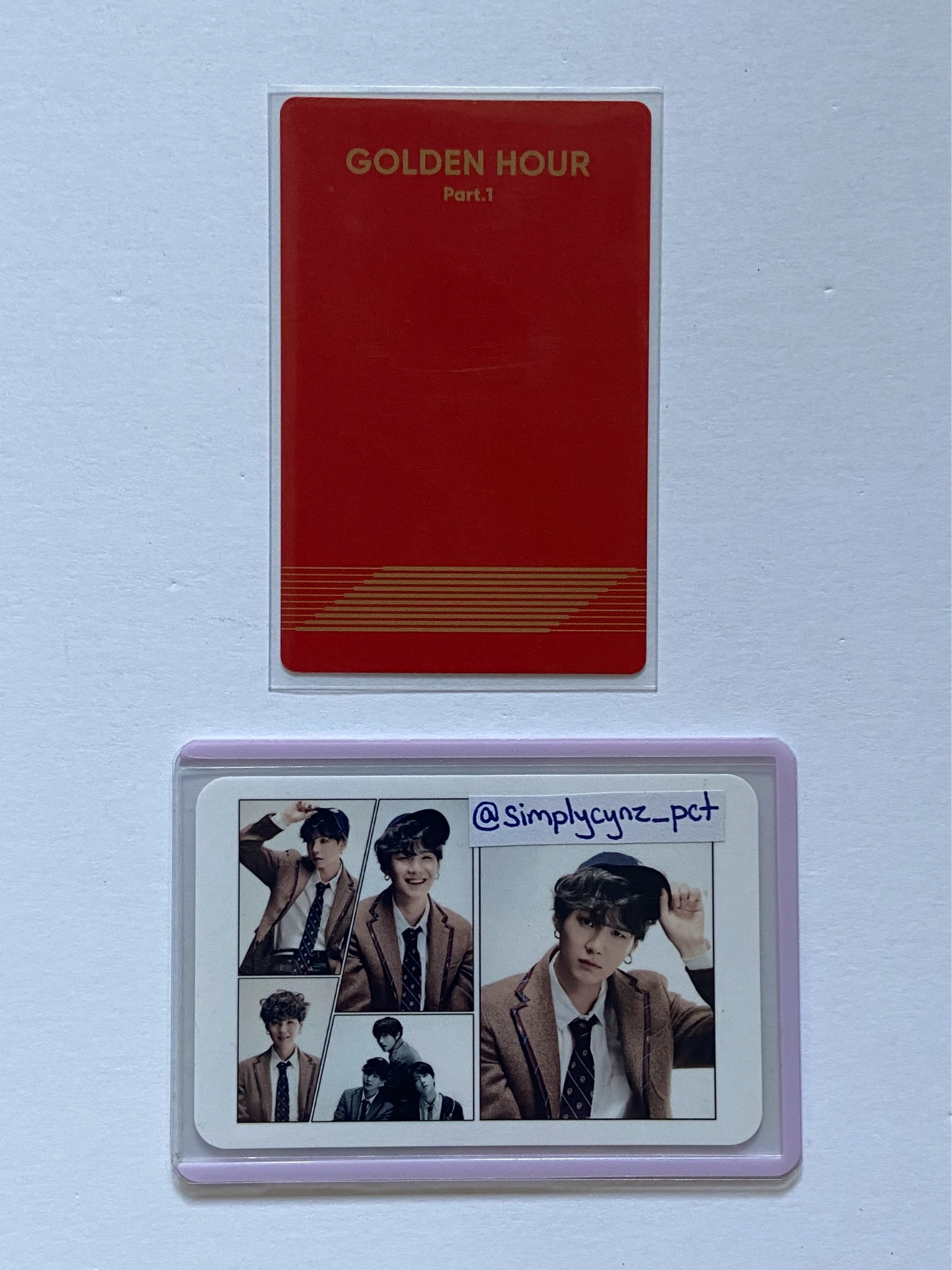 ATEEZ Hongjoong ATEEZ - Hongjoong - Golden Hour : Part.1 Album poca album album photocard A version listing photo 2
