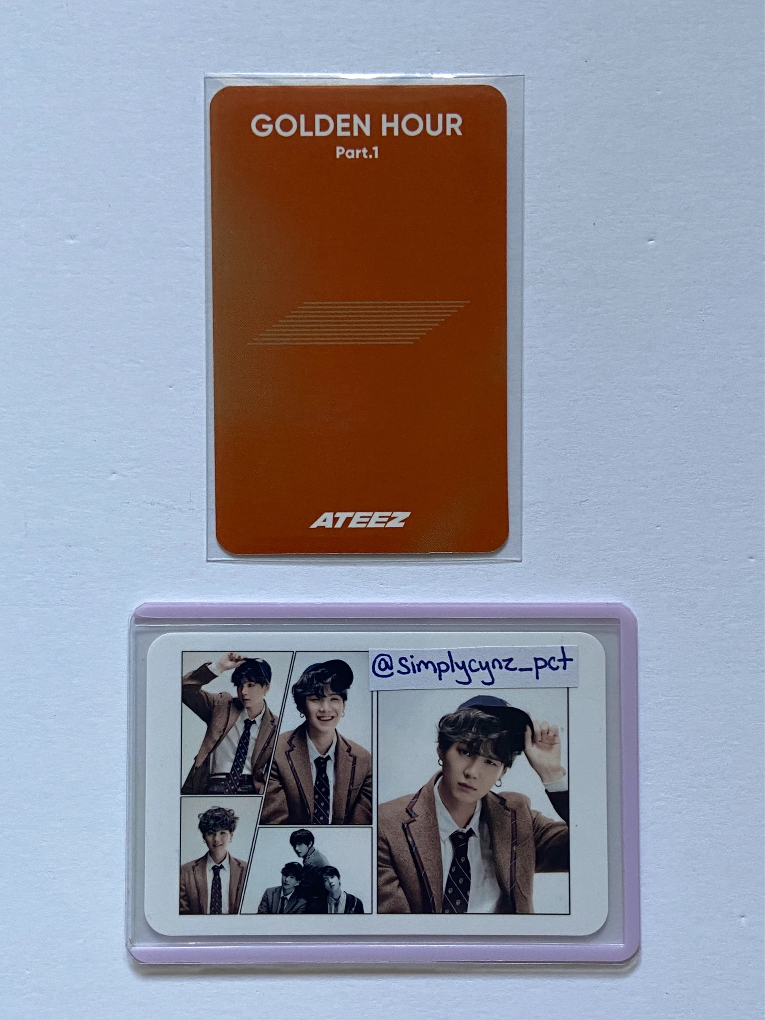 ATEEZ Mingi ATEEZ - Mingi - Golden Hour : Part.1 Album album photocard platform version listing photo 2