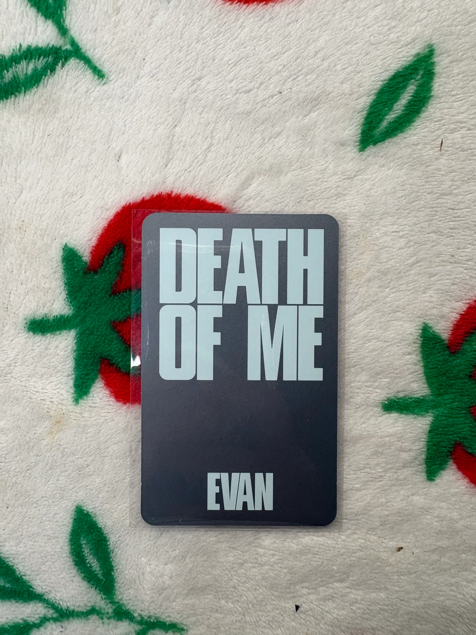 EVAN Evan (Heeseung) EVAN - Evan (Heeseung) - DEATH OF ME Album hello82 retail exclusive listing photo 2