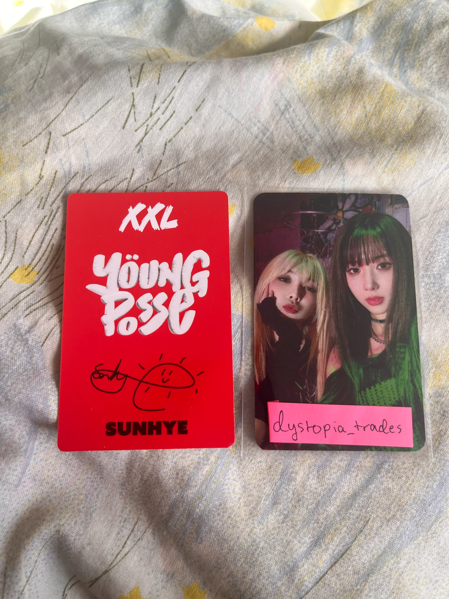 Young Posse Sunhye Young Posse - Sunhye - XXL Album album photocard listing photo 2