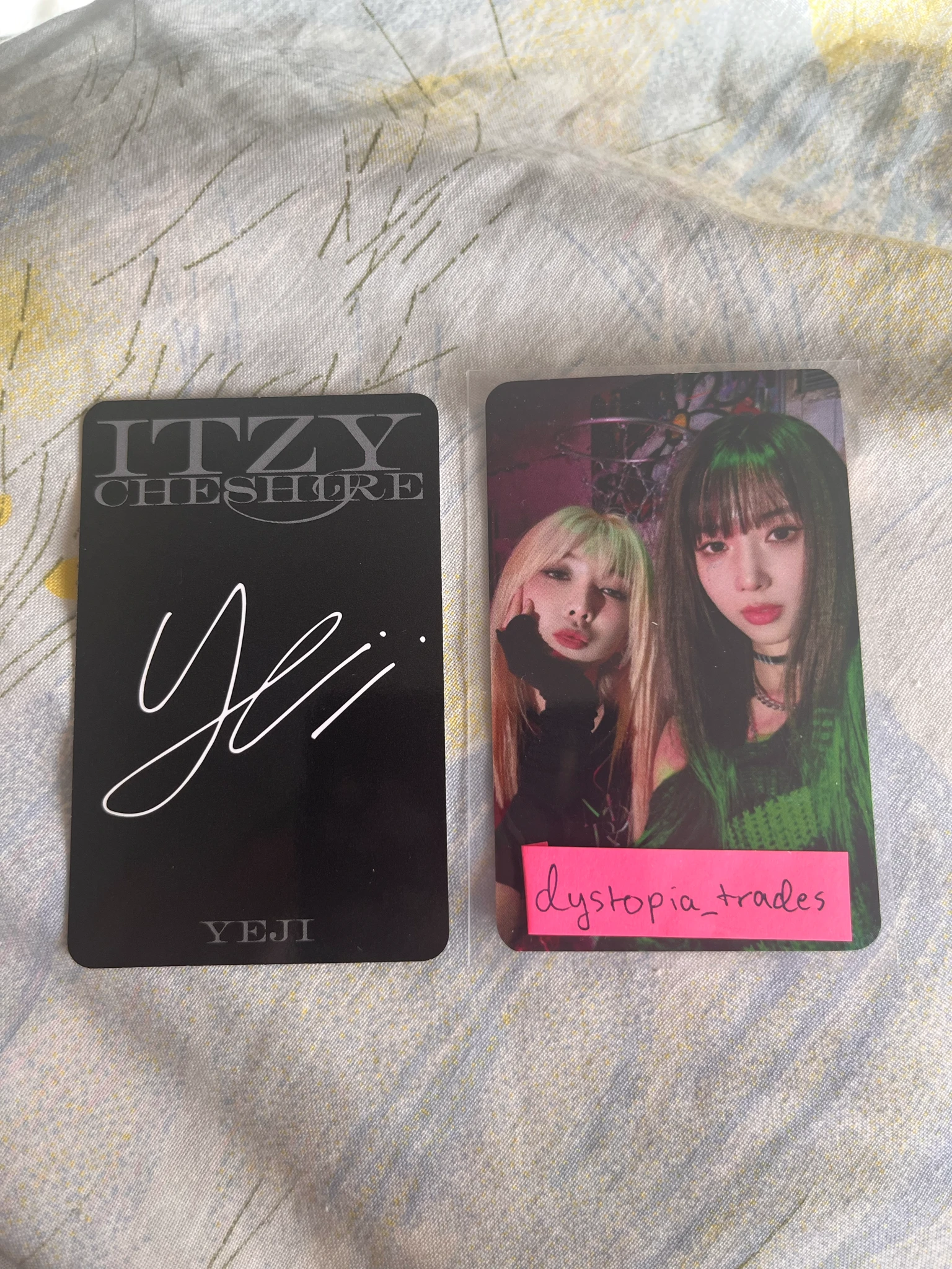 ITZY Yeji ITZY - Yeji - Cheshire Album album photocard standard version listing photo 2