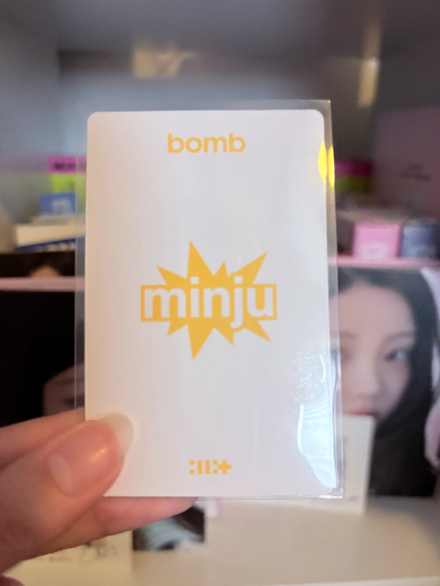 ILLIT Minju ILLIT - MINJU - bomb Album gllit ver album photocard listing photo 2