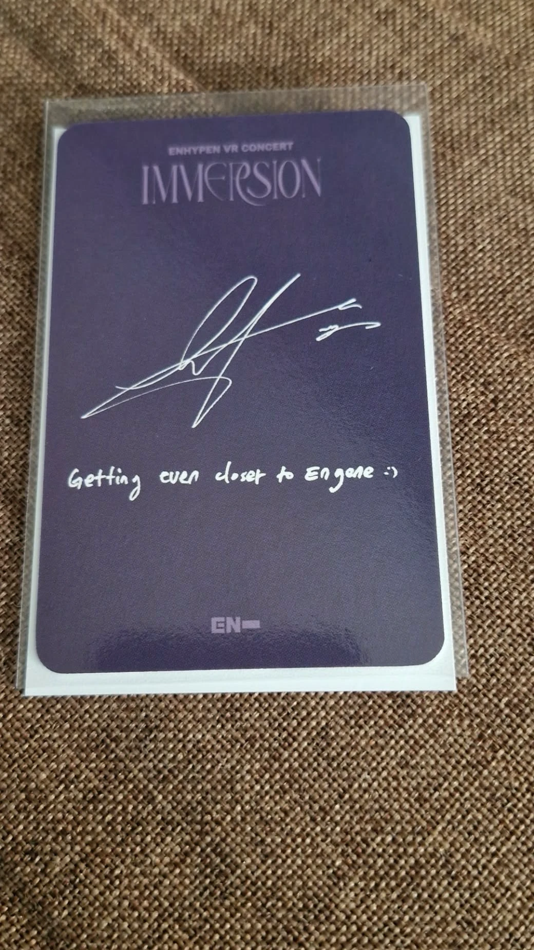 ENHYPEN Evan (Heeseung) ENHYPEN - Heeseung - ENHYPEN VR CONCERT : IMMERSION Event listing photo 2