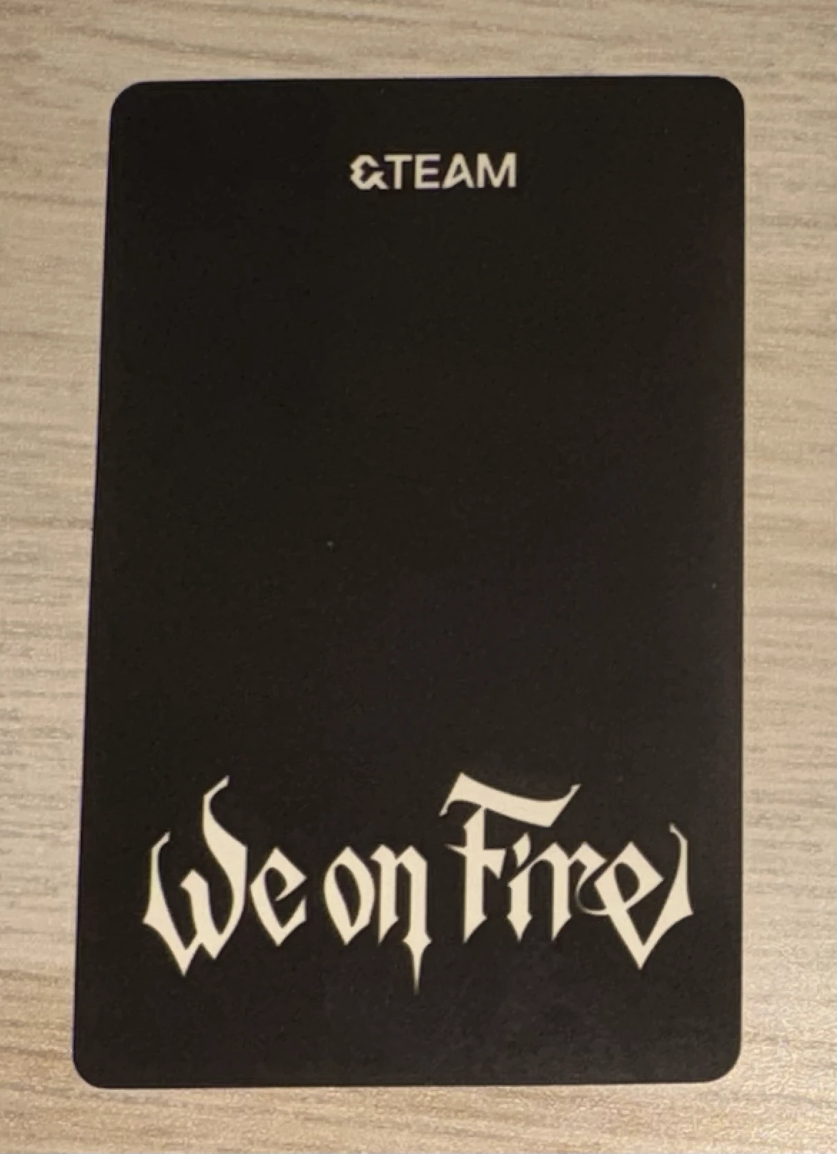 &TEAM Jo &TEAM - Jo - We on Fire - EP Album weverse japan shop (wvj) listing photo 2