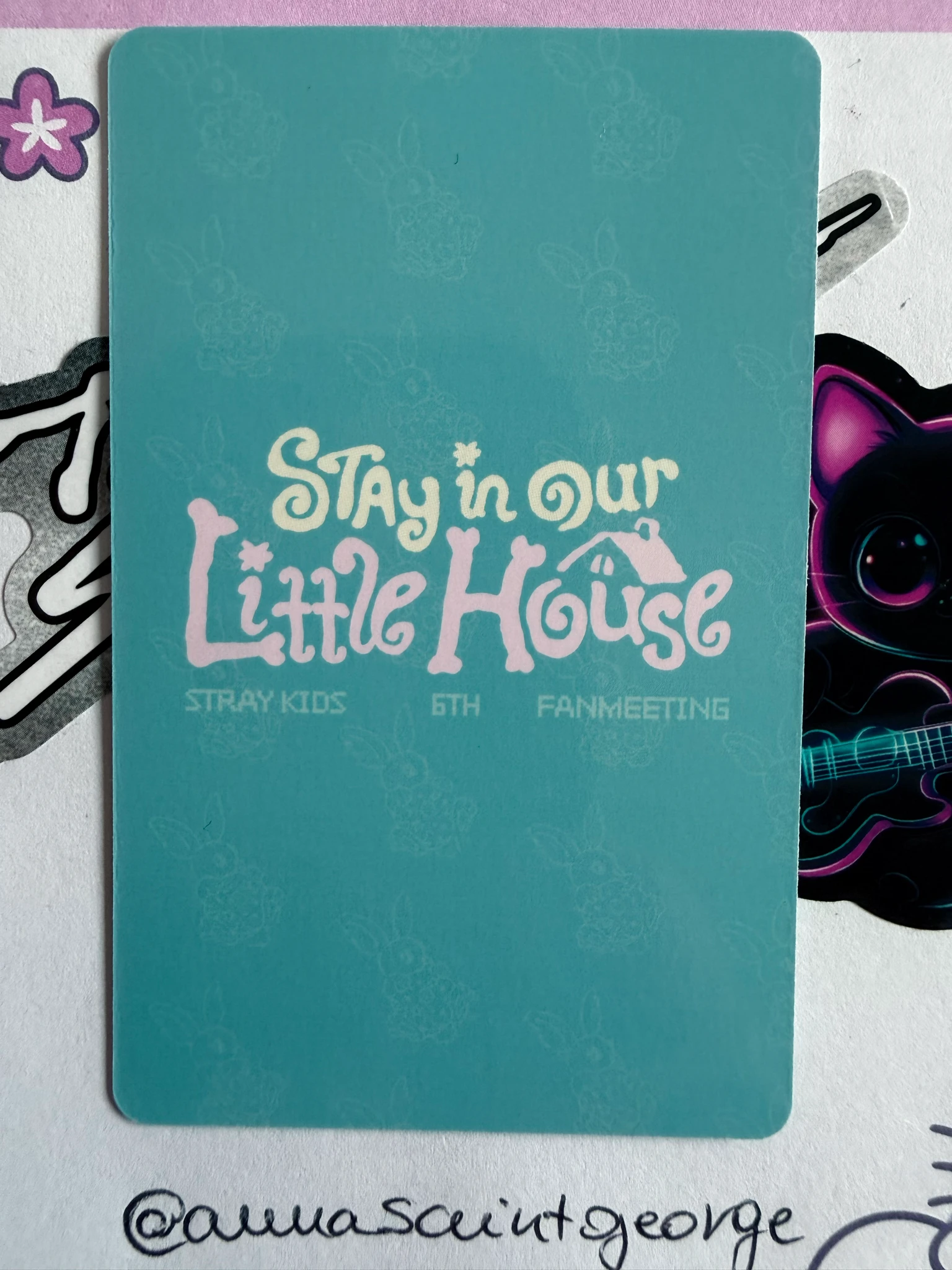 Stray Kids Hyunjin Stray Kids - Hyunjin - 6th Fanmeeting - STAY in Our Little House  Event online pob (pre-order benefit) listing photo 2