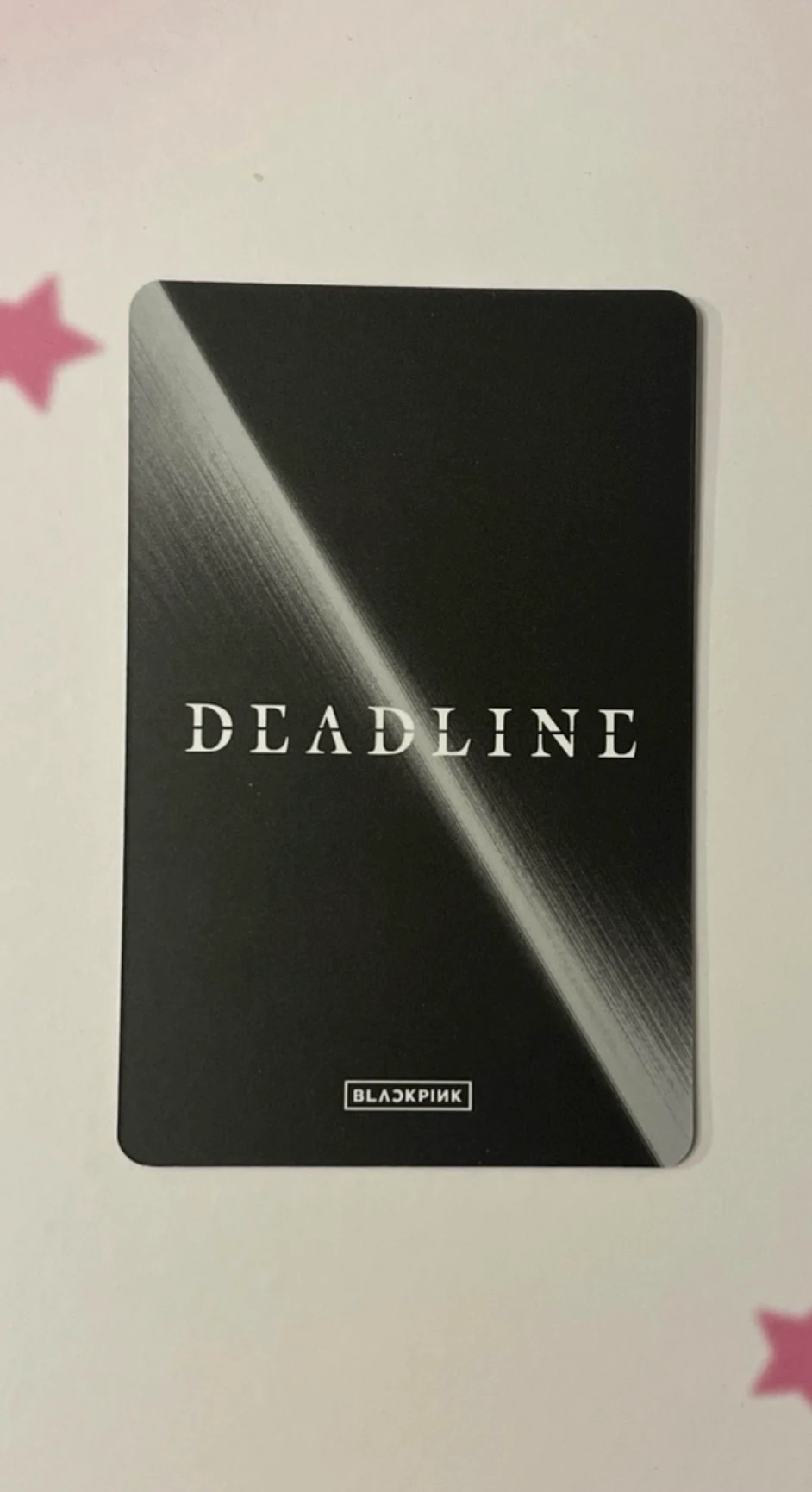BLACKPINK Lisa BLACKPINK - Lisa - Deadline Album silver version album photocard listing photo 2