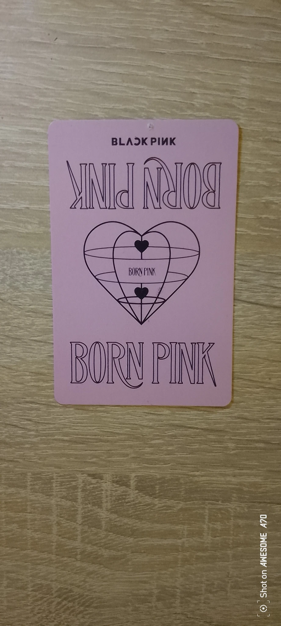 BLACKPINK Jennie BLACKPINK - Jennie - BORN PINK Album vinyl photocard listing photo 2