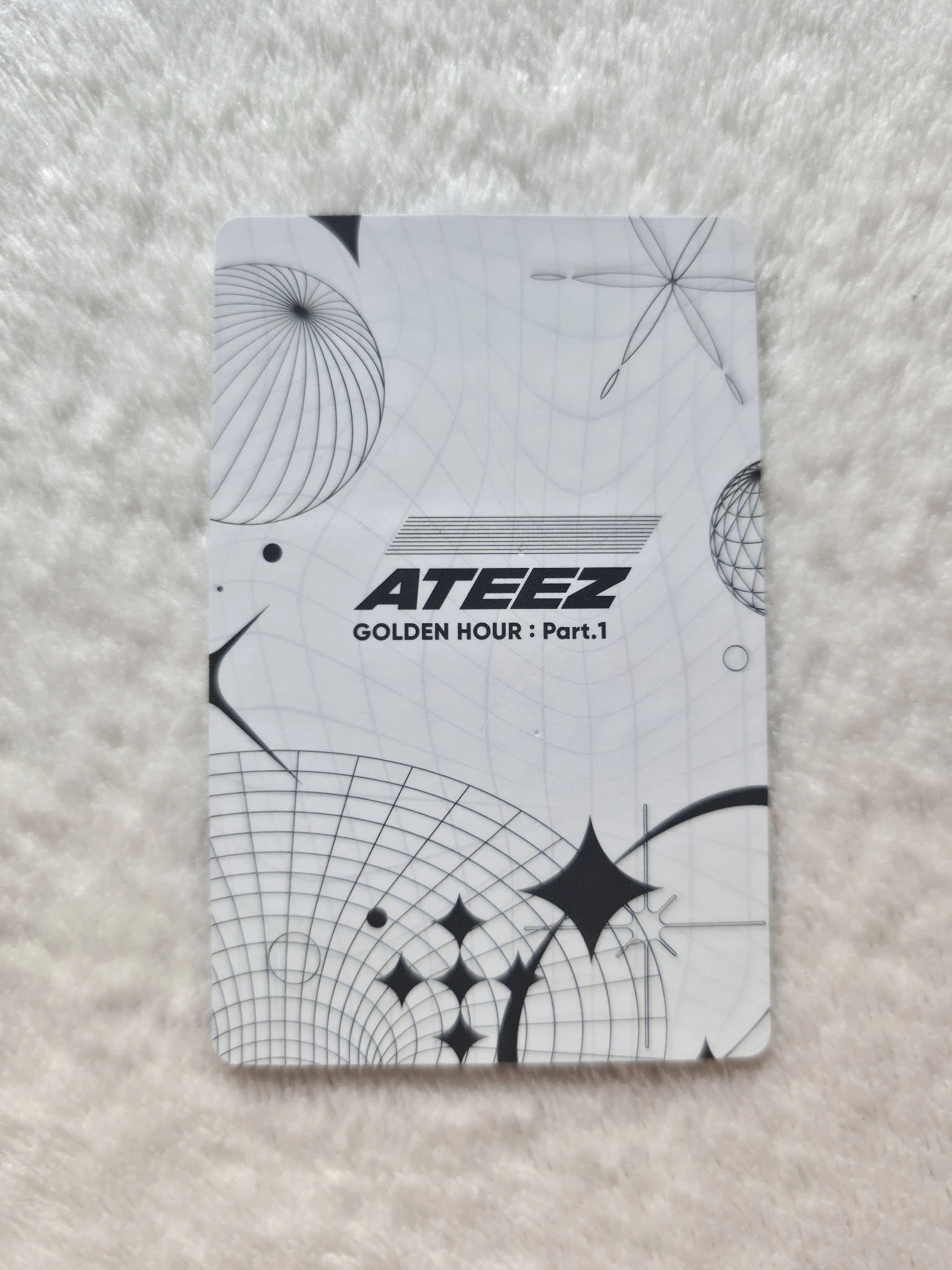 ATEEZ Yunho ATEEZ - Yunho - Golden Hour : Part.1 Album EU exclusive look up ver hello82 europe exclusive listing photo 2