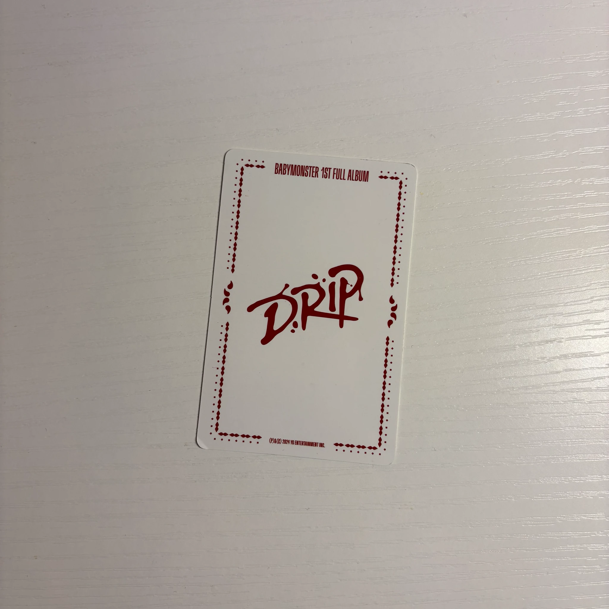 BABYMONSTER Ruka BABYMONSTER - Ruka - DRIP Album bandana ver selfie version listing photo 2